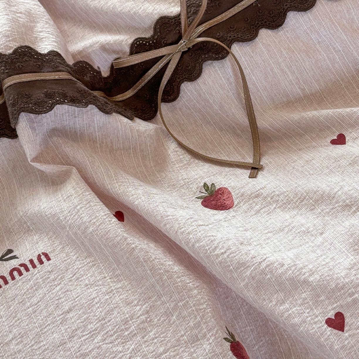 91家纺网 家纺一手货源 找家纺 （总）迷尚家居 2026新款提花色织麻花边四件套