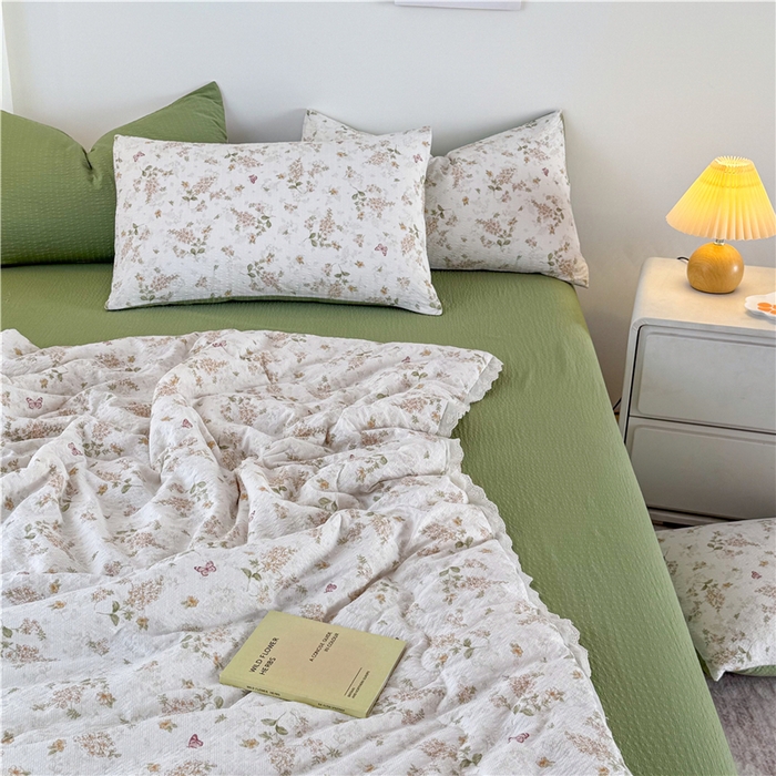 91家纺网 家纺一手货源 找家纺 （总）艺菲阁家纺 2026新款A类泡芙棉夏凉被被子被芯