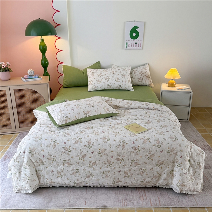 91家纺网 家纺一手货源 找家纺 （总）艺菲阁家纺 2026新款A类泡芙棉夏凉被被子被芯