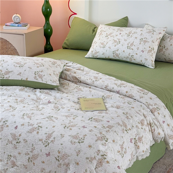 91家纺网 家纺一手货源 找家纺 （总）艺菲阁家纺 2026新款A类泡芙棉夏凉被被子被芯