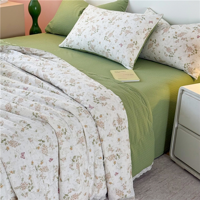 91家纺网 家纺一手货源 找家纺 （总）艺菲阁家纺 2026新款A类泡芙棉夏凉被被子被芯