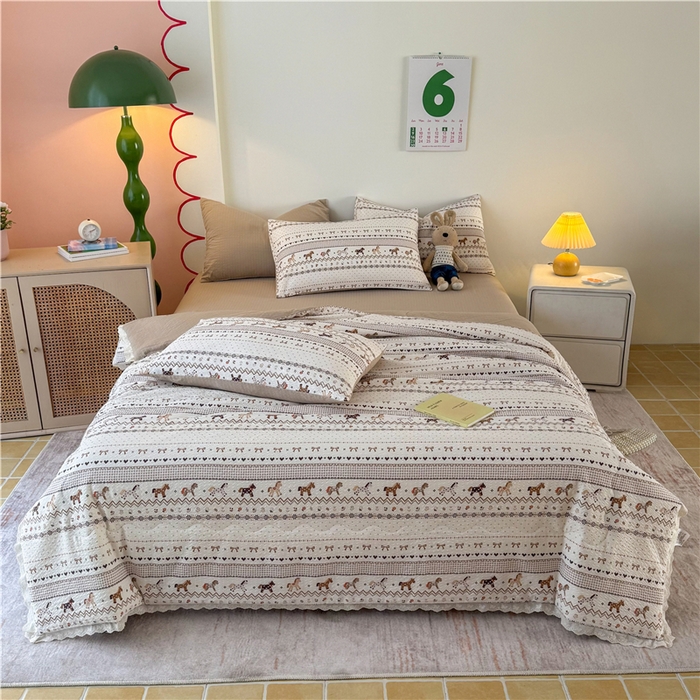 91家纺网 家纺一手货源 找家纺 （总）艺菲阁家纺 2026新款A类泡芙棉夏凉被被子被芯