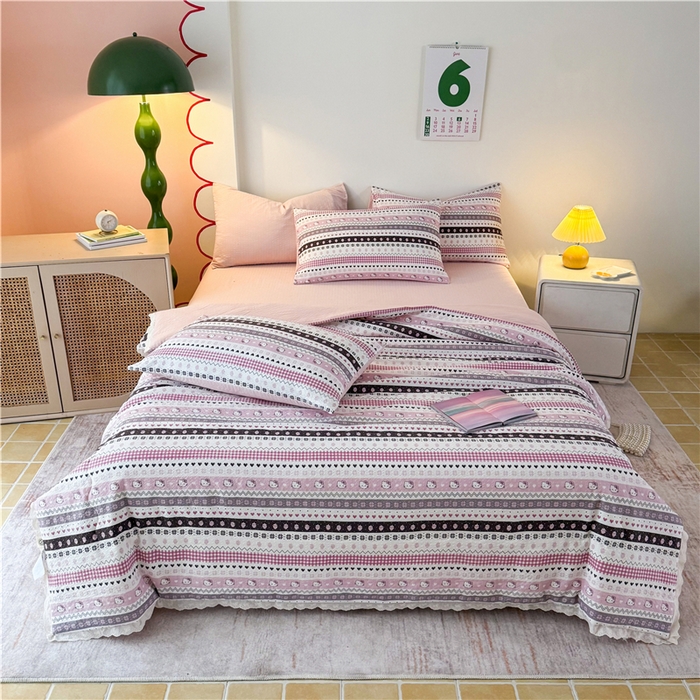 91家纺网 家纺一手货源 找家纺 （总）艺菲阁家纺 2026新款A类泡芙棉夏凉被被子被芯