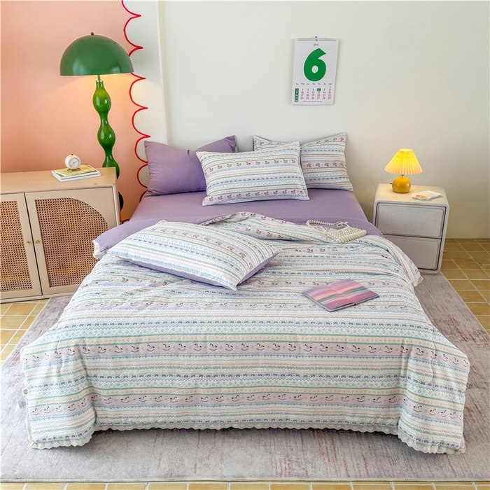 91家纺网 家纺一手货源 找家纺 （总）艺菲阁家纺 2026新款A类泡芙棉夏凉被被子被芯