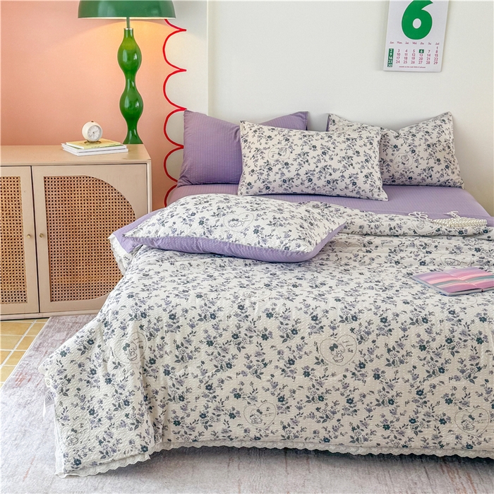 91家纺网 家纺一手货源 找家纺 （总）艺菲阁家纺 2026新款A类泡芙棉夏凉被被子被芯