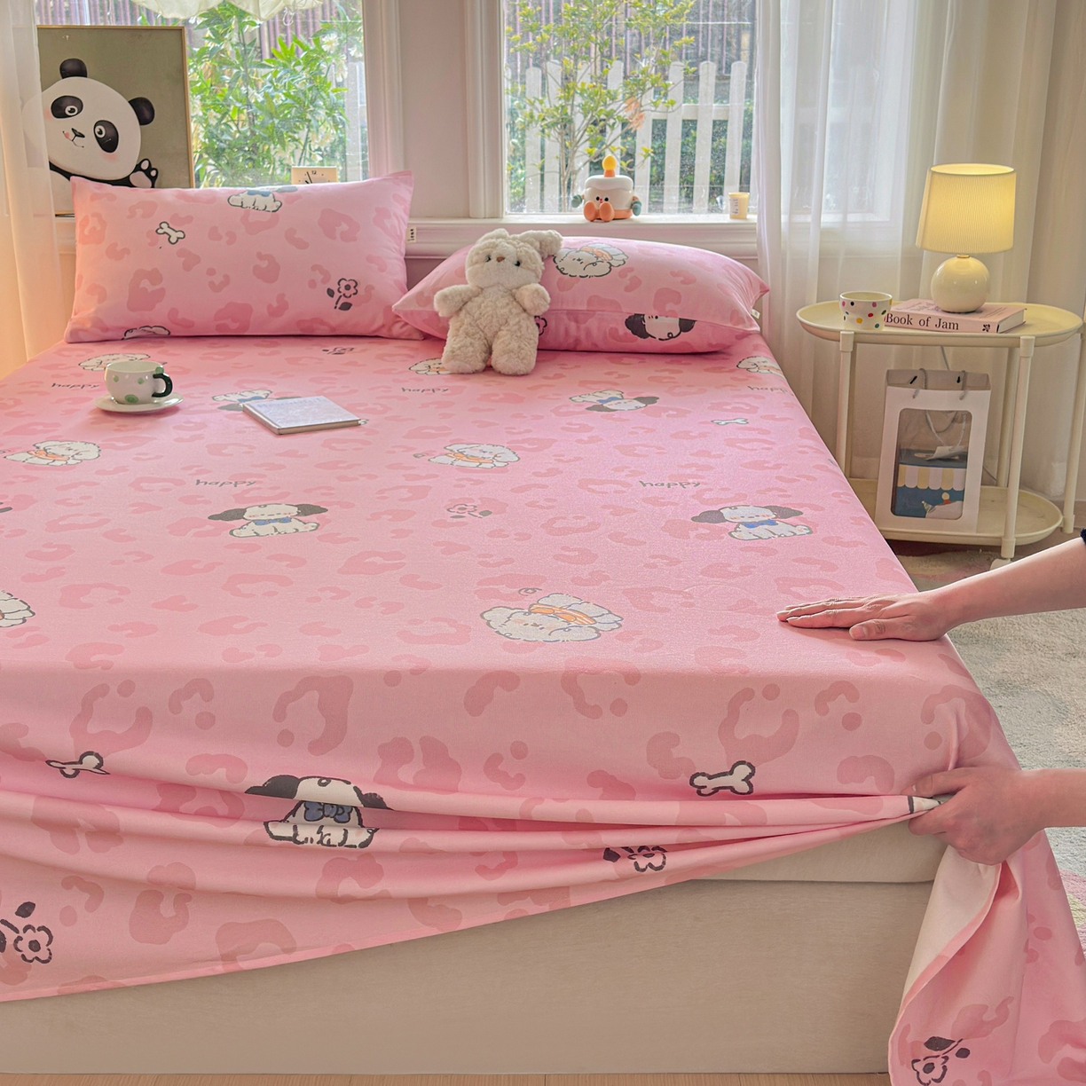 91家纺网 家纺一手货源 找家纺 （总）莱登卡奴 2026新款A类100%全棉纯棉老粗布单床单系列