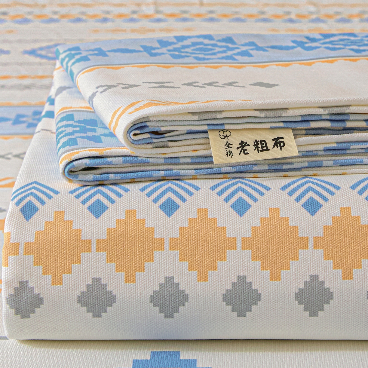 91家纺网 家纺一手货源 找家纺 （总）莱登卡奴 2026新款A类100%全棉纯棉老粗布单床单系列