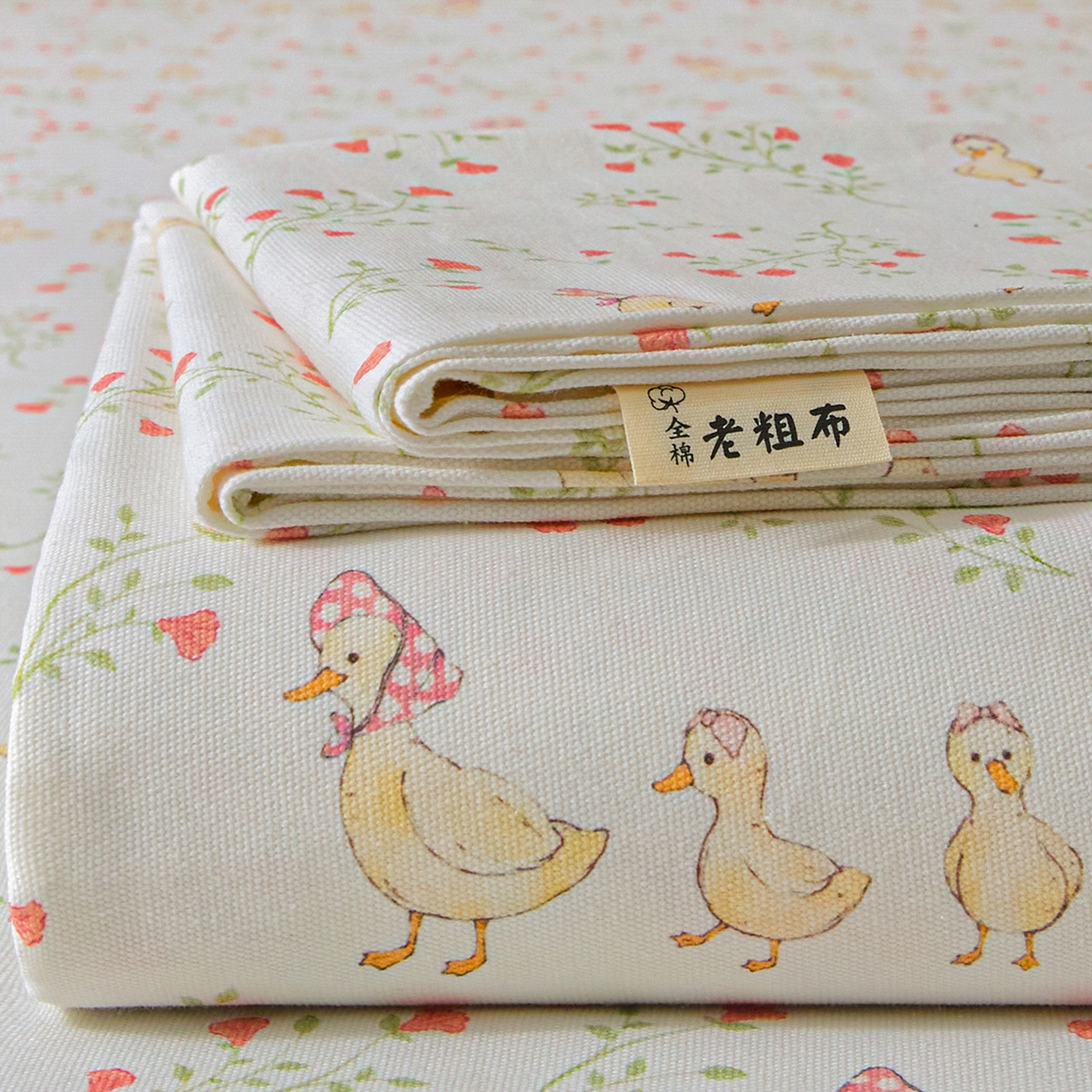 91家纺网 家纺一手货源 找家纺 （总）莱登卡奴 2026新款A类100%全棉纯棉老粗布单床单系列