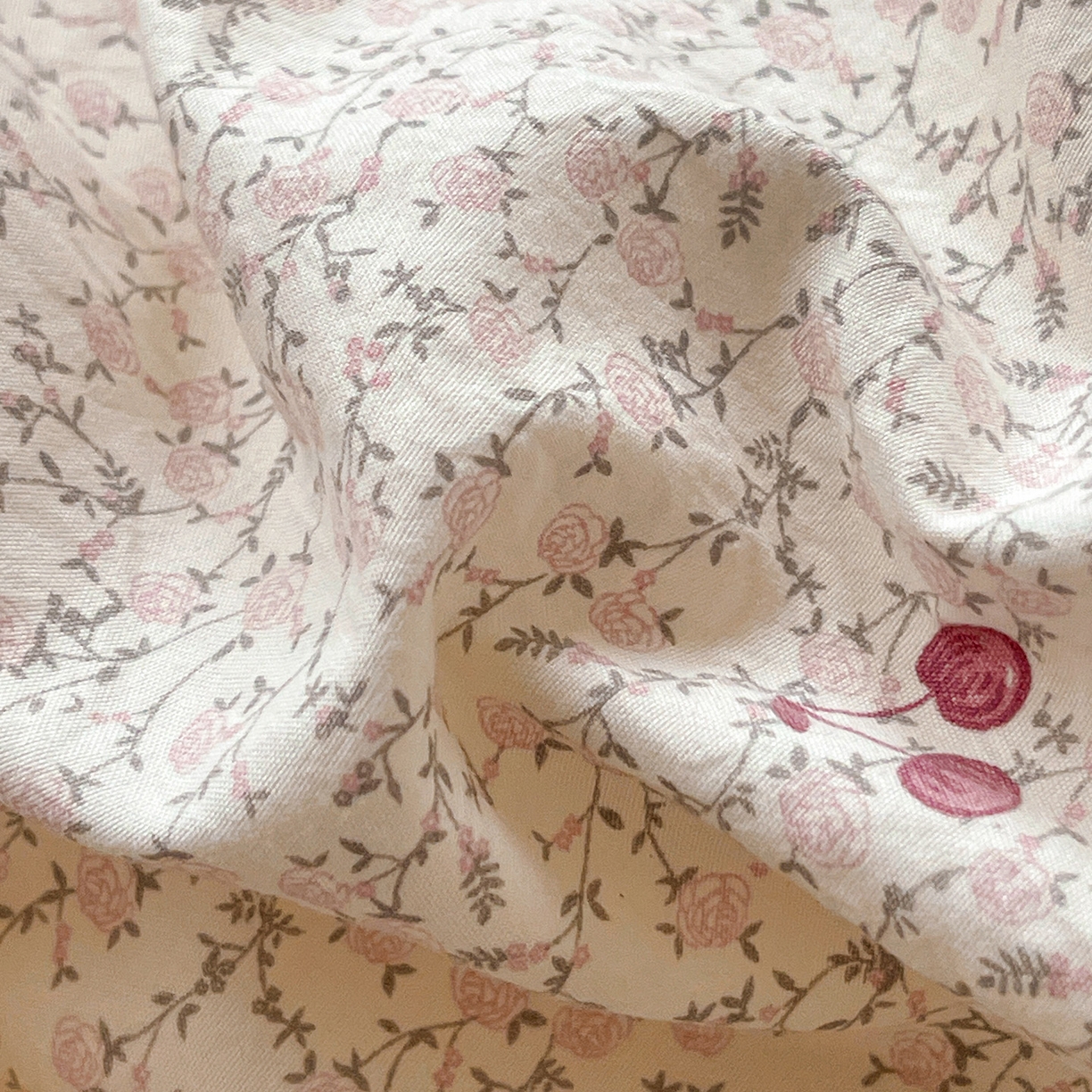 91家纺网 家纺一手货源 找家纺 金梦拉家纺 2026春夏新款古法水洗棉花边系列四件套 花边-春满园