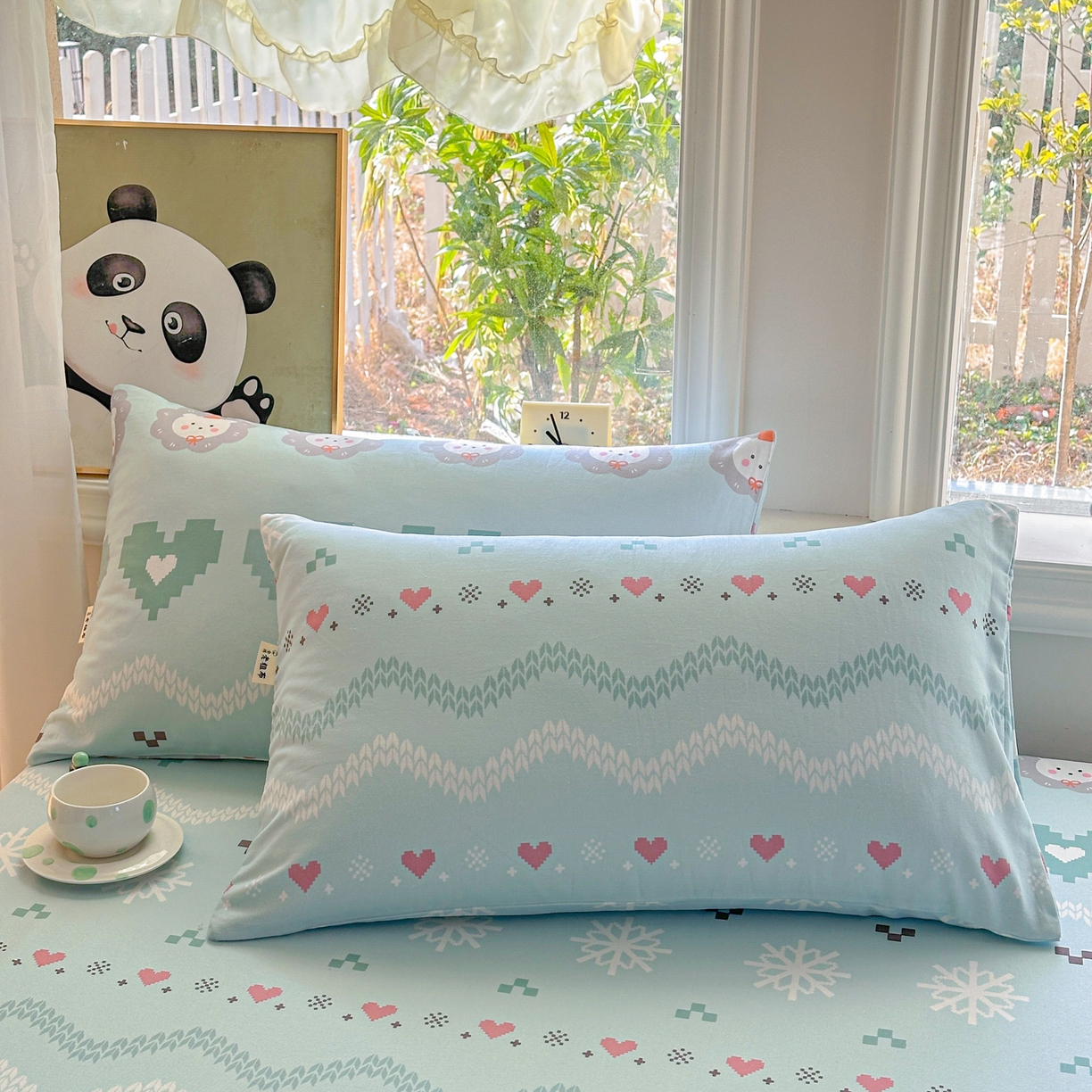 91家纺网 家纺一手货源 找家纺 莱登卡奴 2026新款A类100%全棉纯棉老粗布单床单系列 奶酪