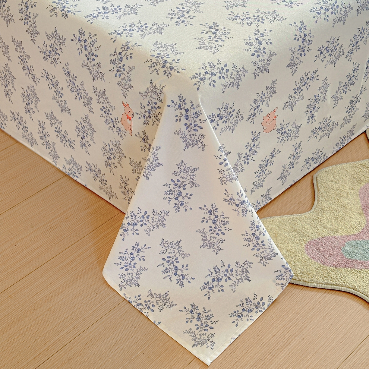 91家纺网 家纺一手货源 找家纺 莱登卡奴 2026新款A类100%全棉纯棉老粗布单床单系列 醒春