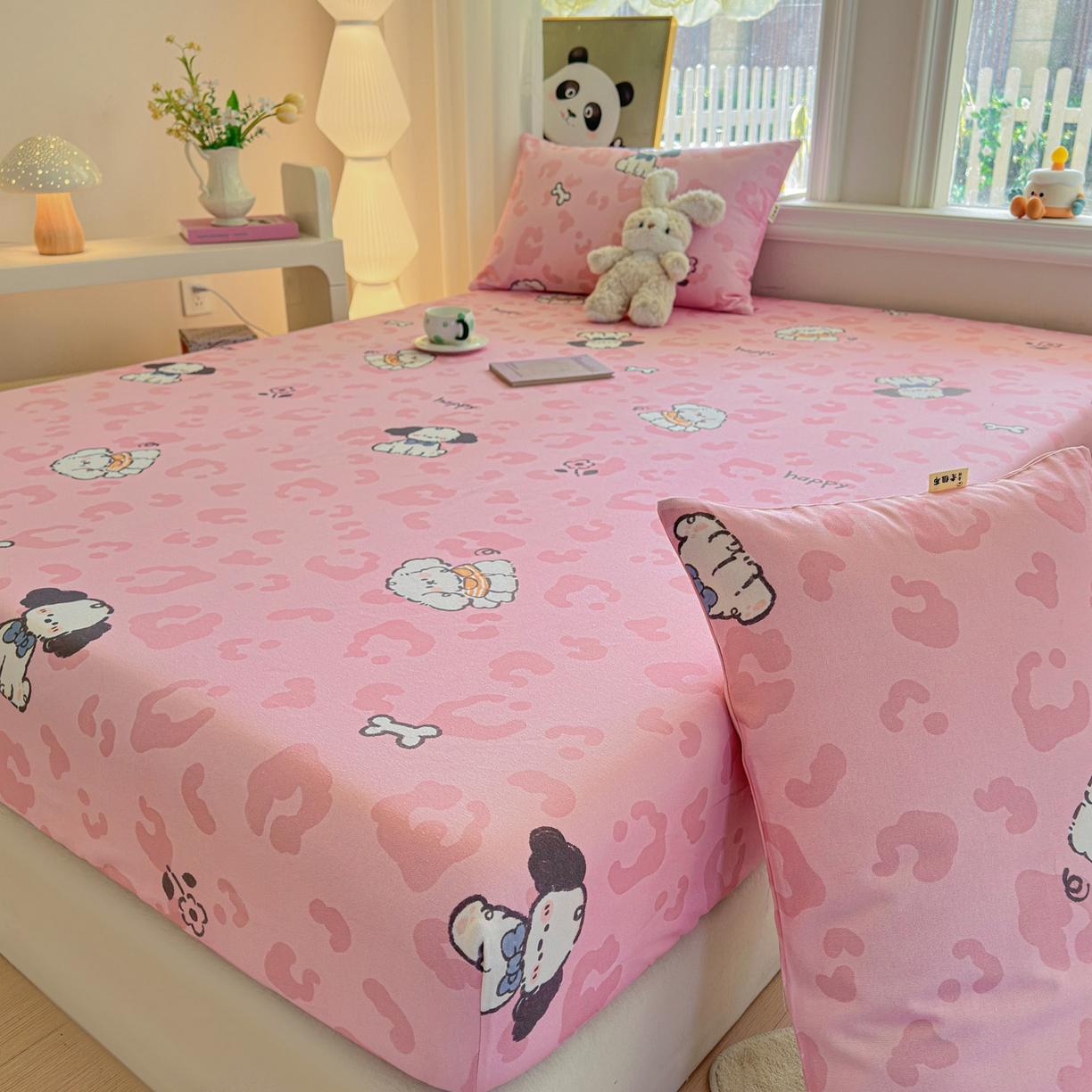 91家纺网 家纺一手货源 找家纺 莱登卡奴 2026新款A类100%全棉纯棉老粗布单床笠系列 艾伦