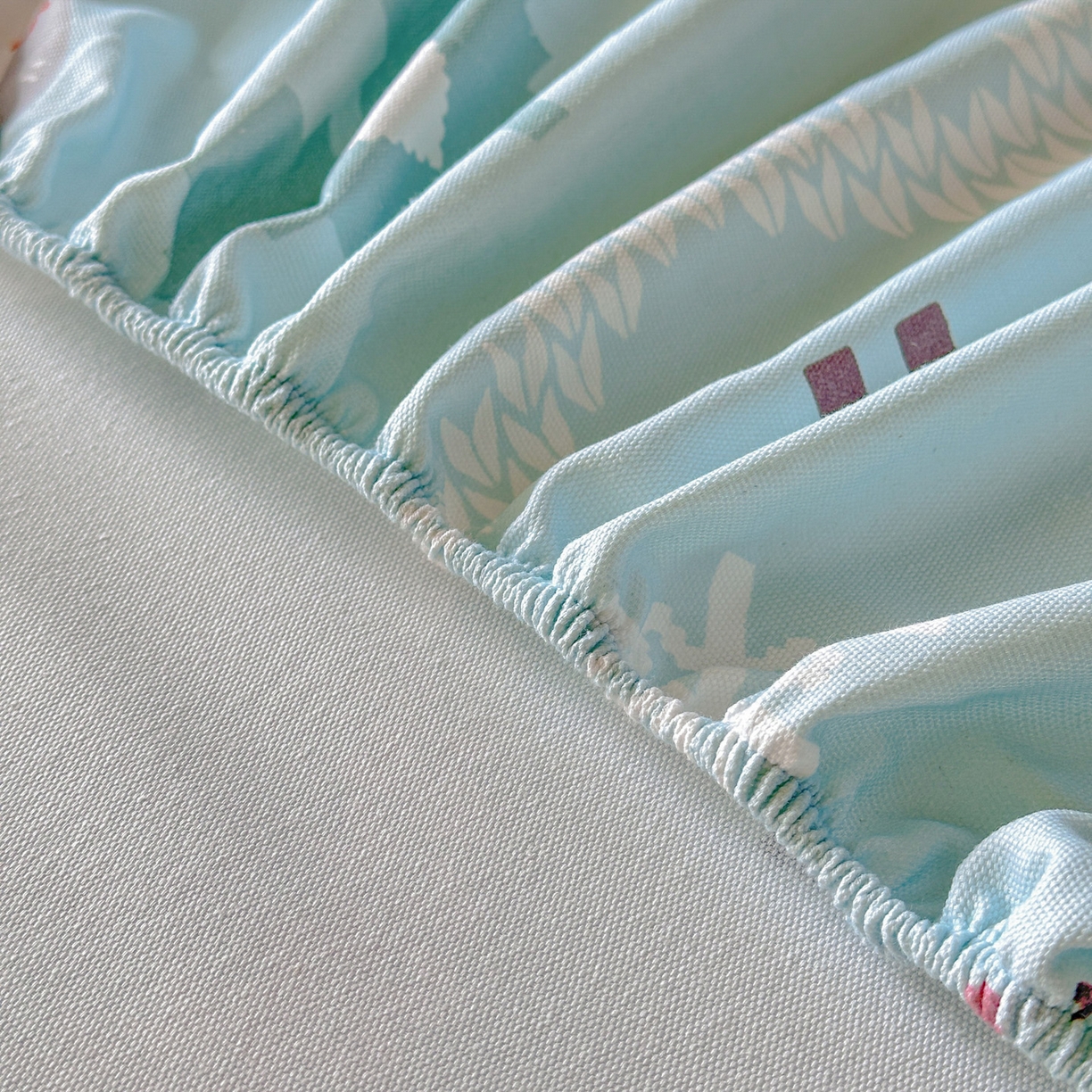 91家纺网 家纺一手货源 找家纺 莱登卡奴 2026新款A类100%全棉纯棉老粗布单床笠系列 奶酪