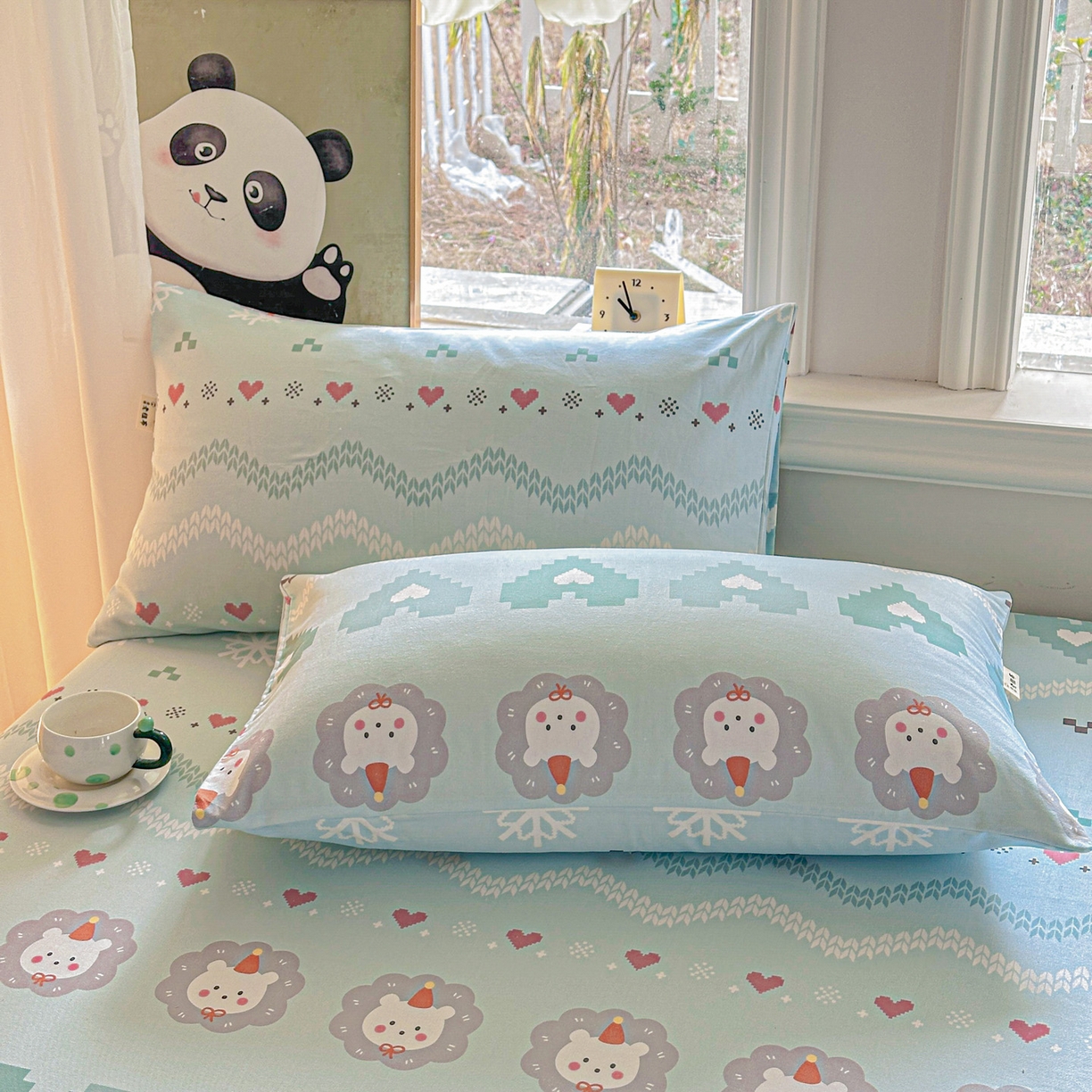 91家纺网 家纺一手货源 找家纺 莱登卡奴 2026新款A类100%全棉纯棉老粗布单床笠系列 奶酪