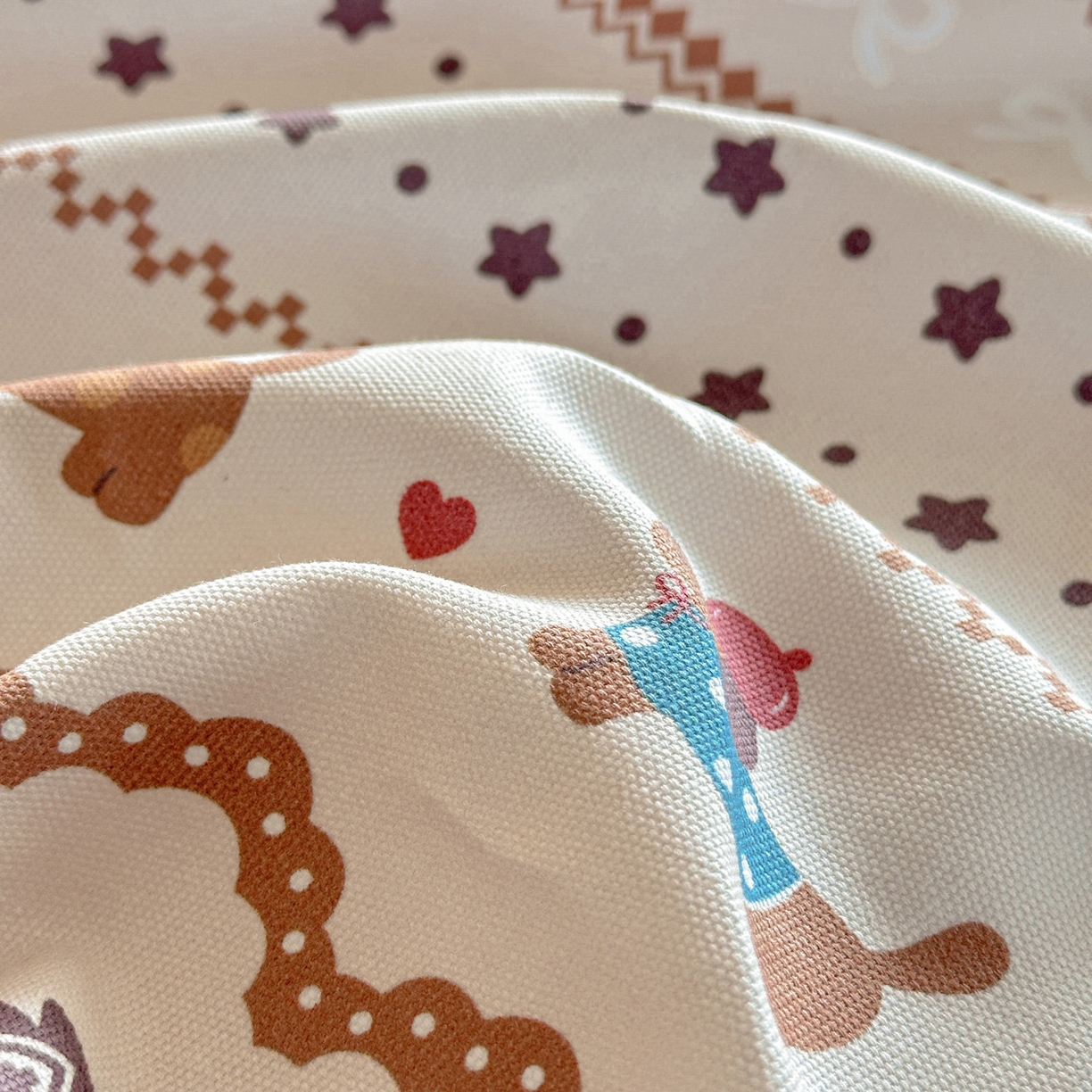 91家纺网 家纺一手货源 找家纺 莱登卡奴 2026新款A类100%全棉纯棉老粗布单床笠系列 旺仔腊肠狗