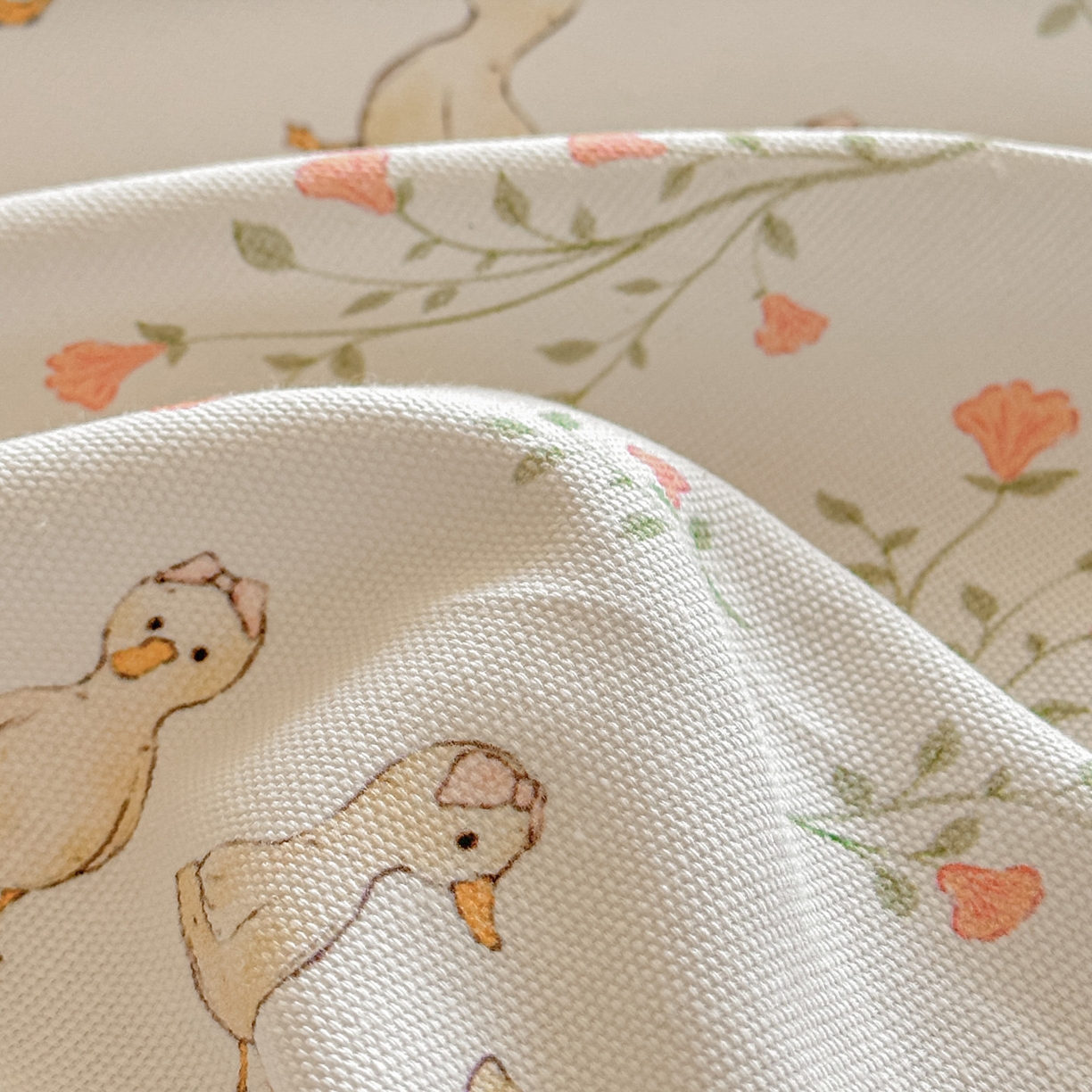 91家纺网 家纺一手货源 找家纺 莱登卡奴 2026新款A类100%全棉纯棉老粗布单床笠系列 丫丫