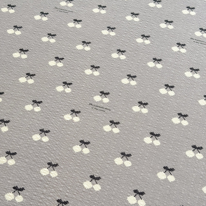 91家纺网 家纺一手货源 找家纺 贝扬思家纺 2026新款高克重泡芙纱印花款单床笠床笠单件-浅糯 CL浅糯-灰樱桃