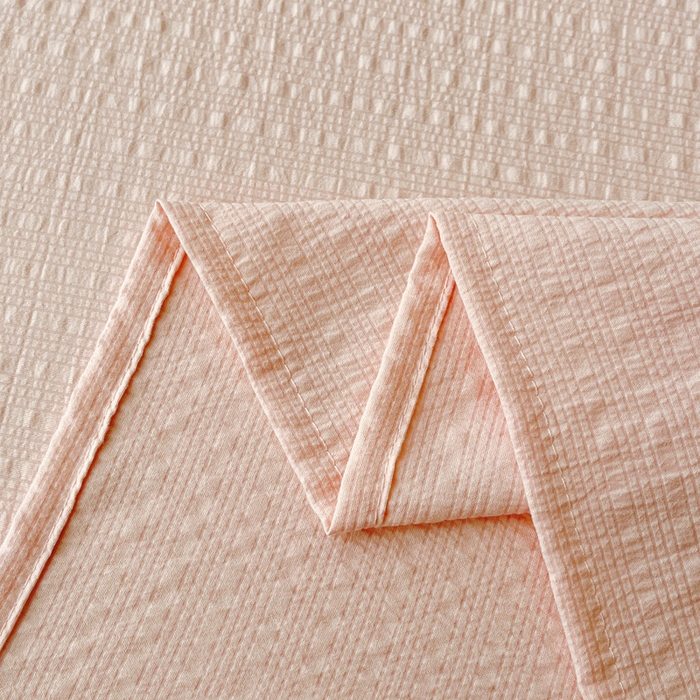 91家纺网 家纺一手货源 找家纺 （总）贝扬思家纺 2026新款高品质A类泡芙纱纯色单床单床单单件