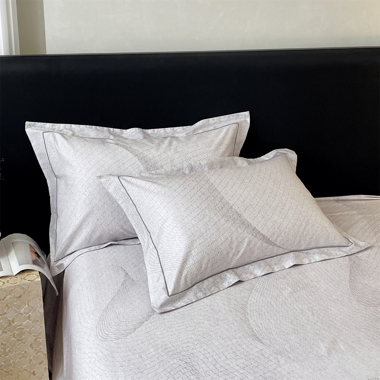 91家纺网 家纺一手货源 找家纺 （总）宝齐莱家纺 2026新款全棉纯棉活性印花单枕套枕套单件