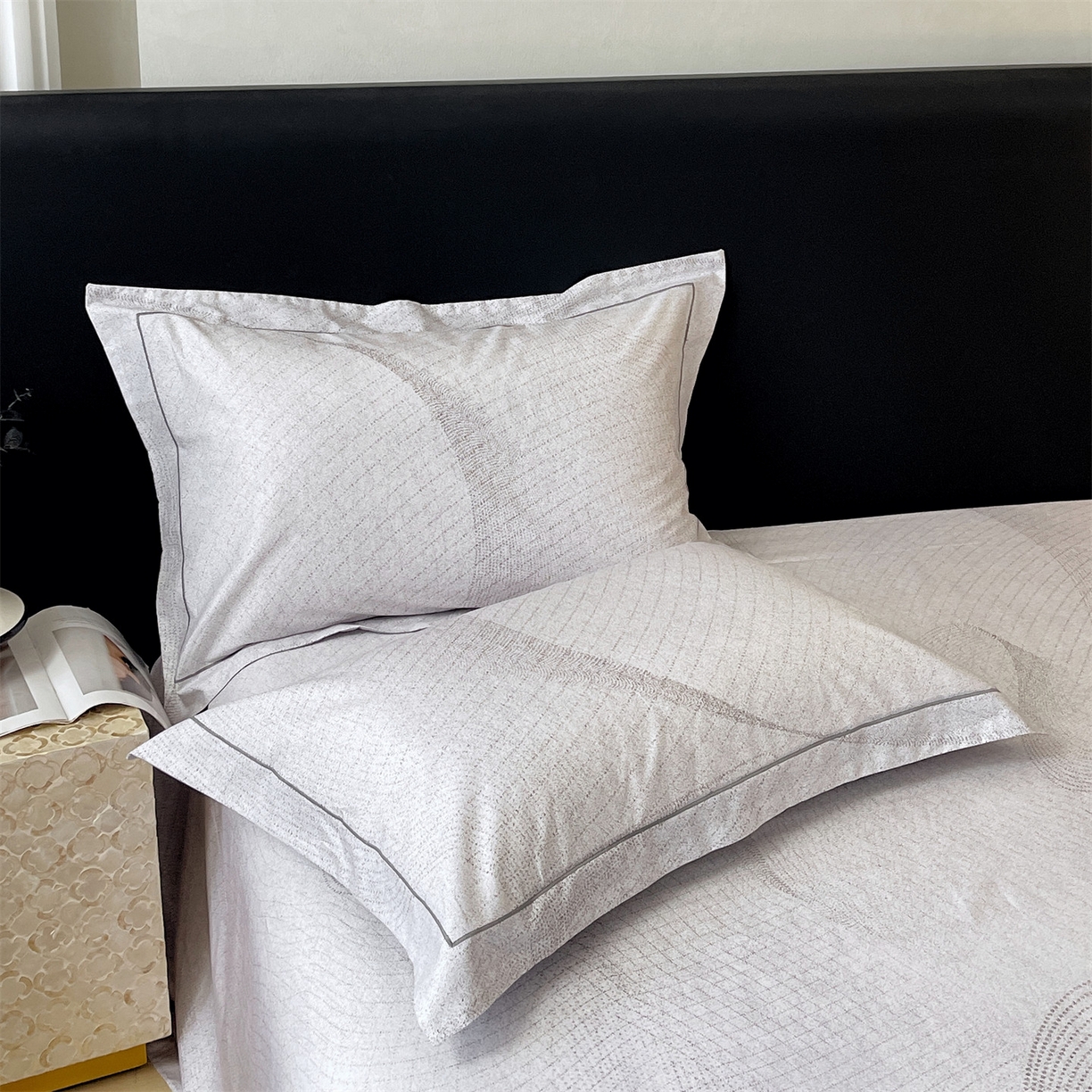 91家纺网 家纺一手货源 找家纺 宝齐莱家纺 2026新款全棉纯棉活性印花单枕套枕套单件 梦想家