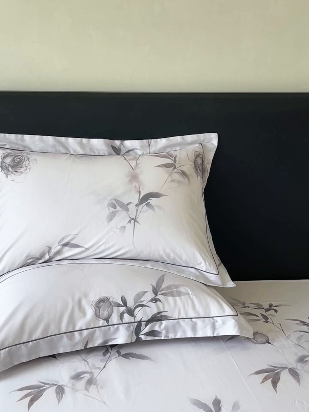 91家纺网 家纺一手货源 找家纺 宝齐莱家纺 2026新款全棉纯棉活性印花单枕套枕套单件 玫瑰的故事