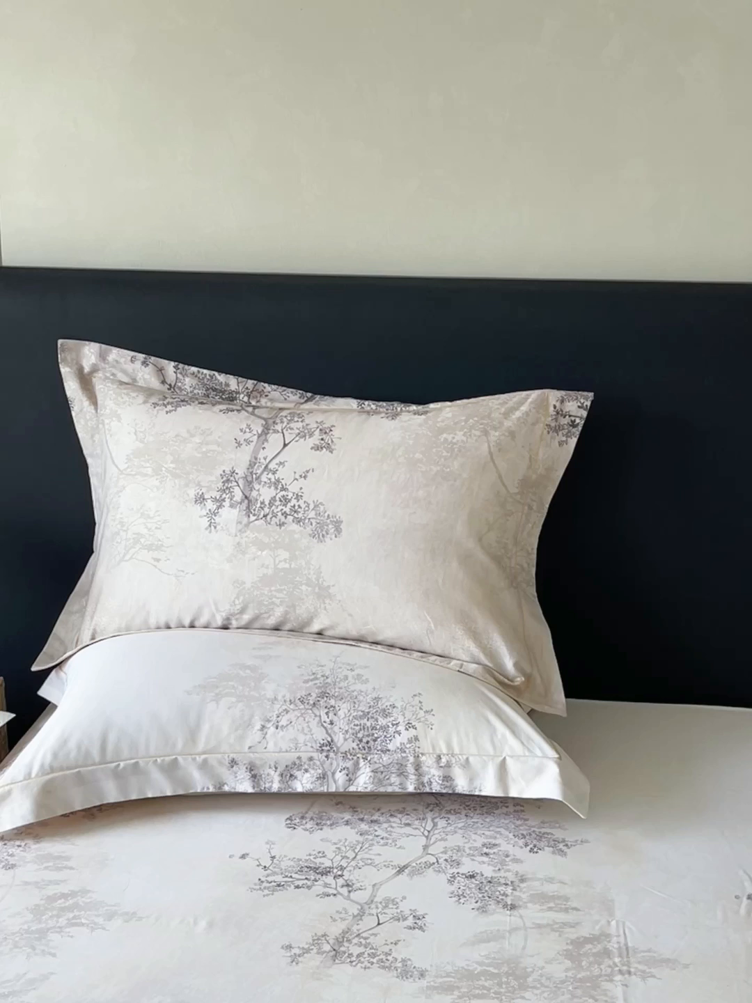 91家纺网 家纺一手货源 找家纺 宝齐莱家纺 2026新款全棉纯棉活性印花单枕套枕套单件 月光森林