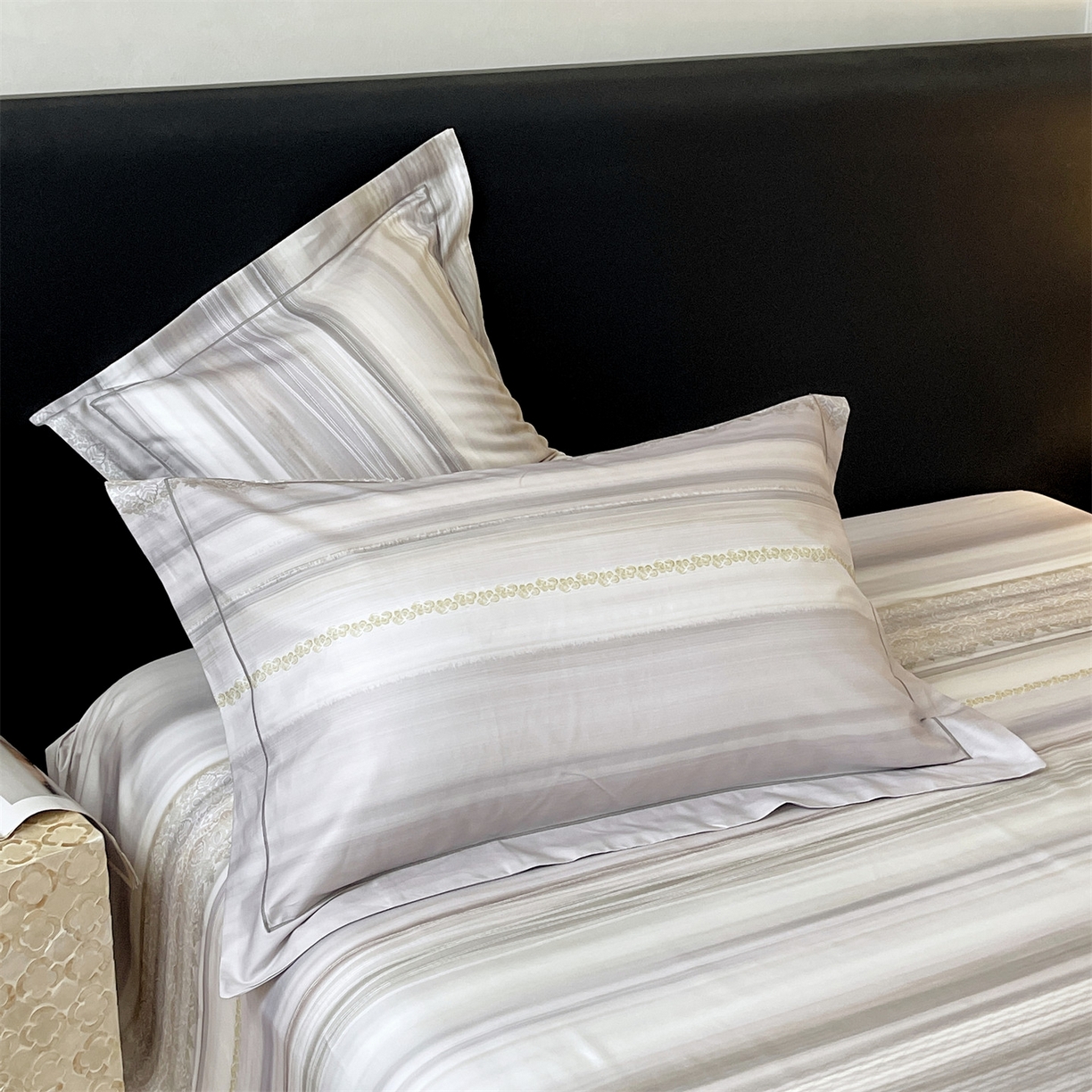 91家纺网 家纺一手货源 找家纺 宝齐莱家纺 2026新款全棉纯棉活性印花单枕套枕套单件 时光记忆