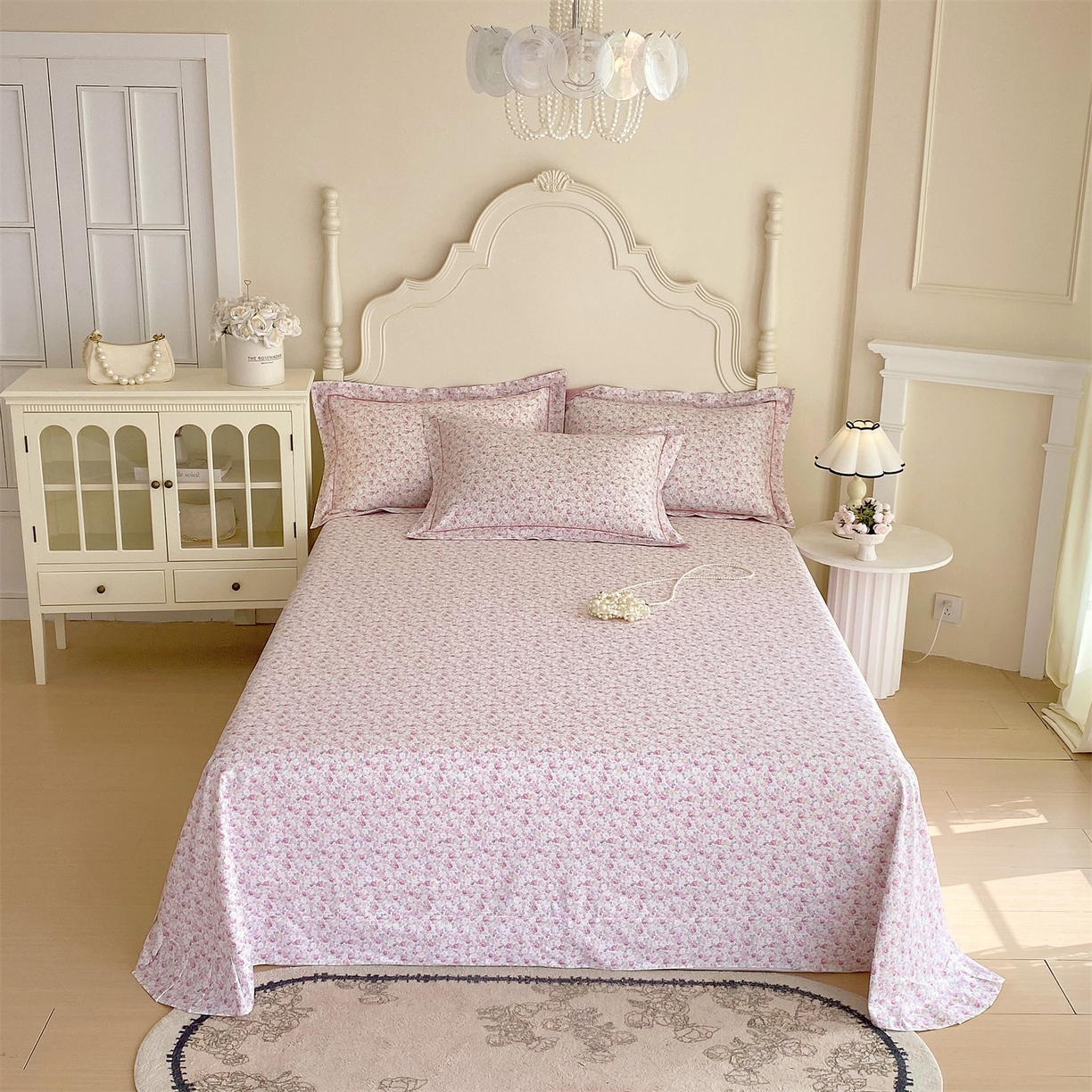 91家纺网 家纺一手货源 找家纺 （总）宝齐莱家纺 2026新款全棉纯棉活性印花单床单床单单件