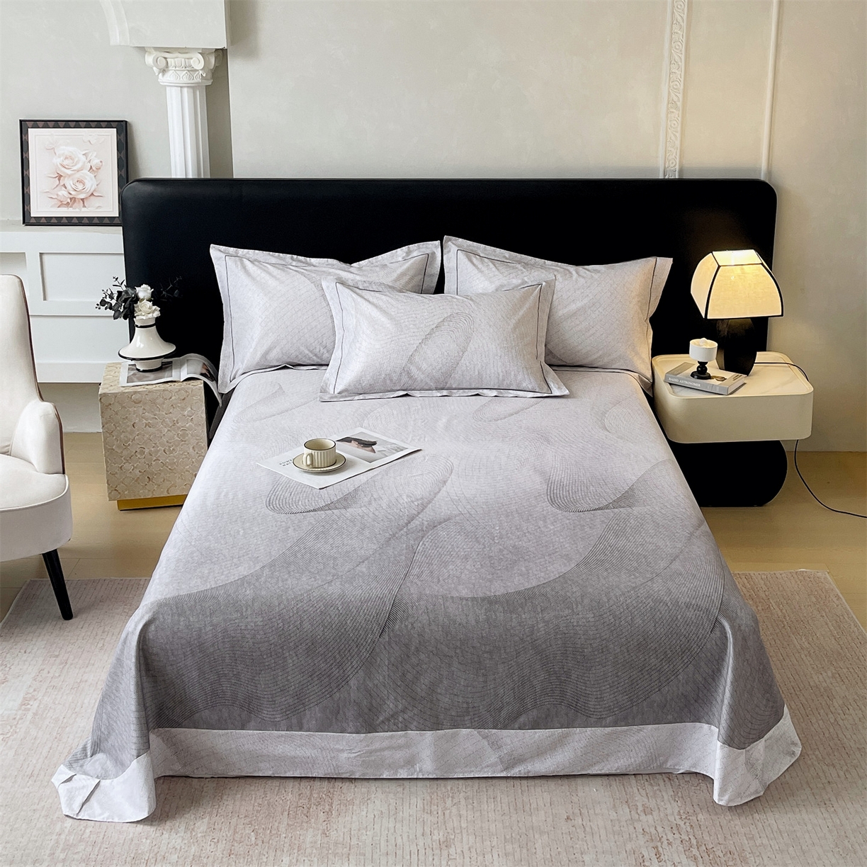 宝齐莱家纺 2026新款全棉纯棉活性印花单床单床单单件 梦想家