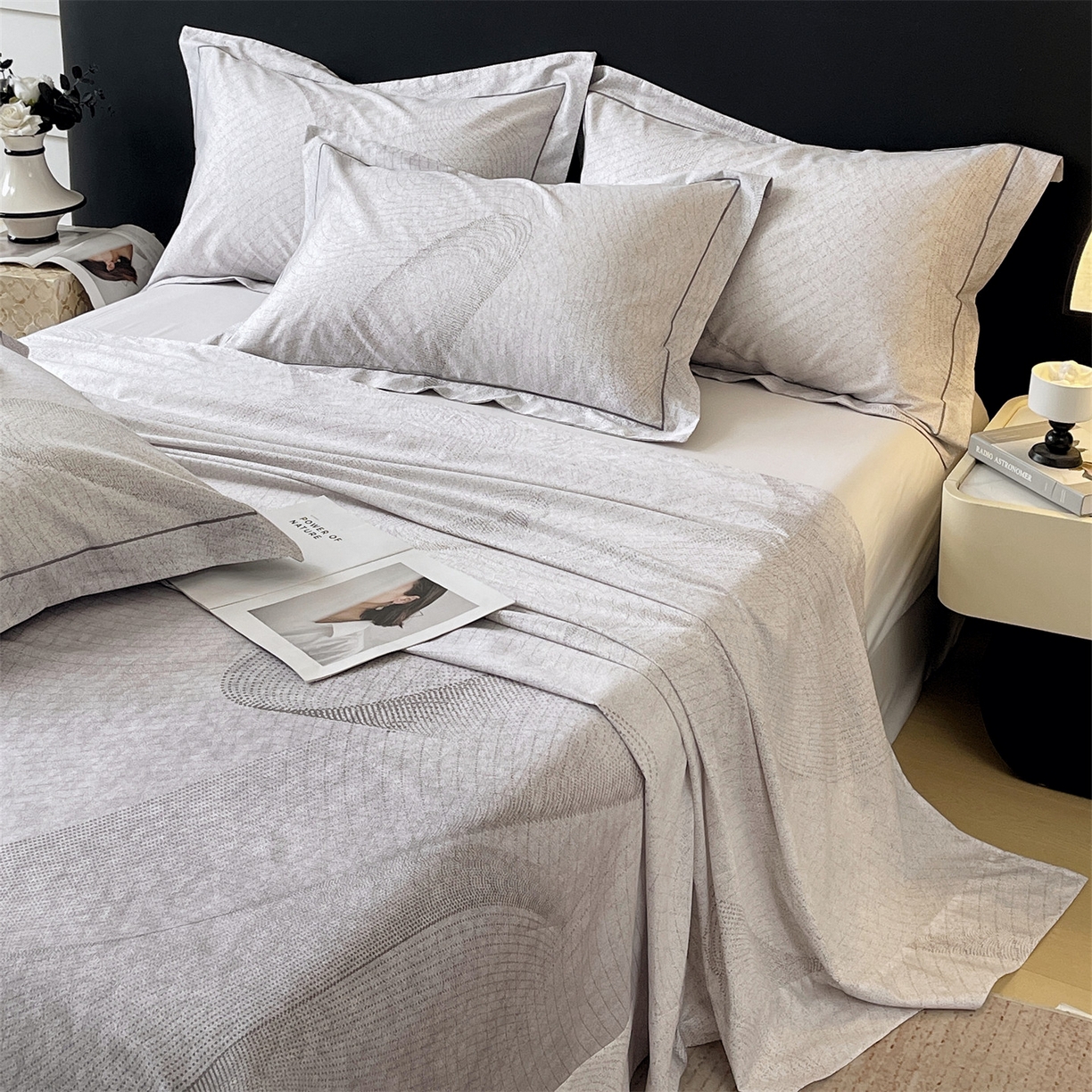 91家纺网 家纺一手货源 找家纺 宝齐莱家纺 2026新款全棉纯棉活性印花单床单床单单件 梦想家