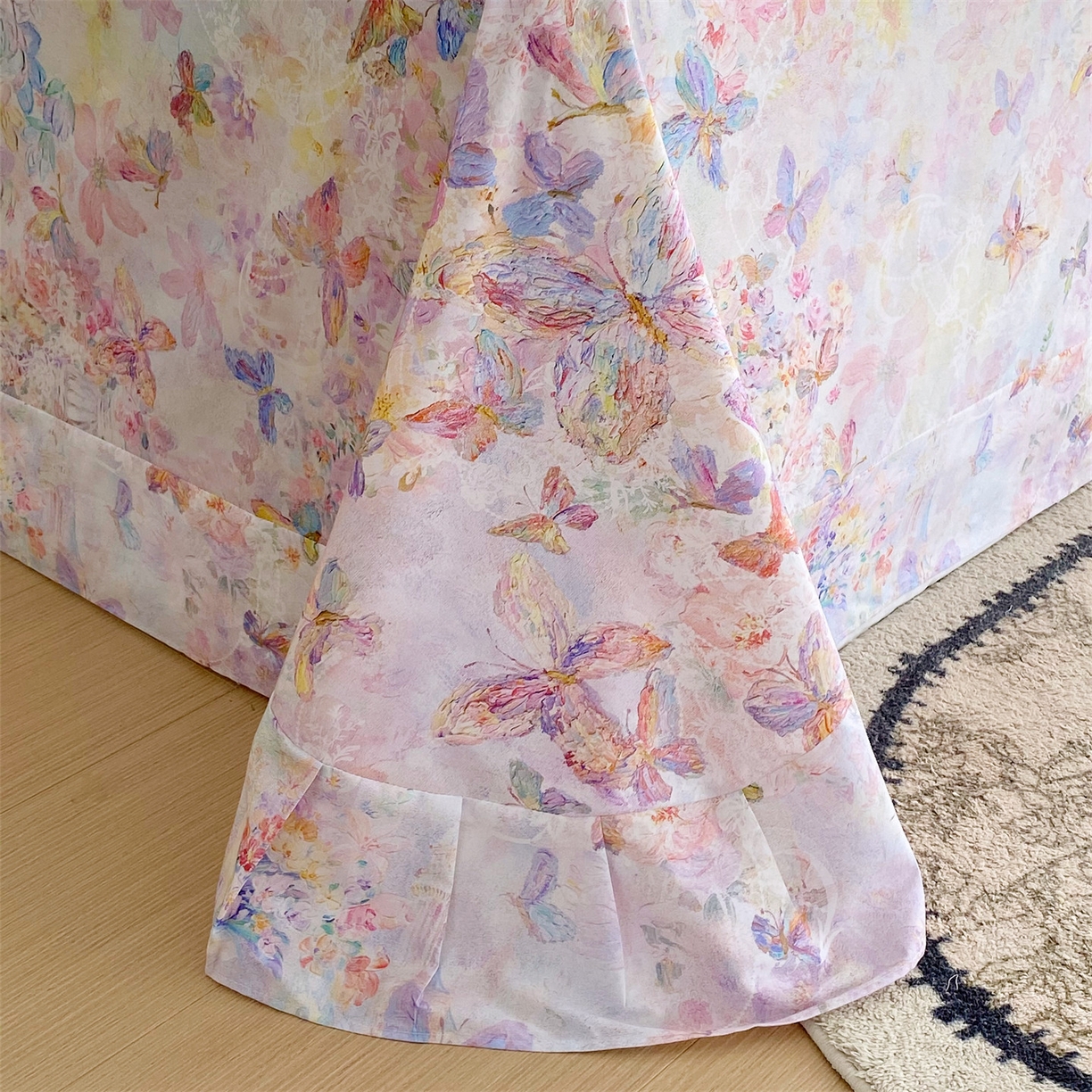 91家纺网 家纺一手货源 找家纺 宝齐莱家纺 2026新款全棉纯棉活性印花单床单床单单件 梦幻城堡