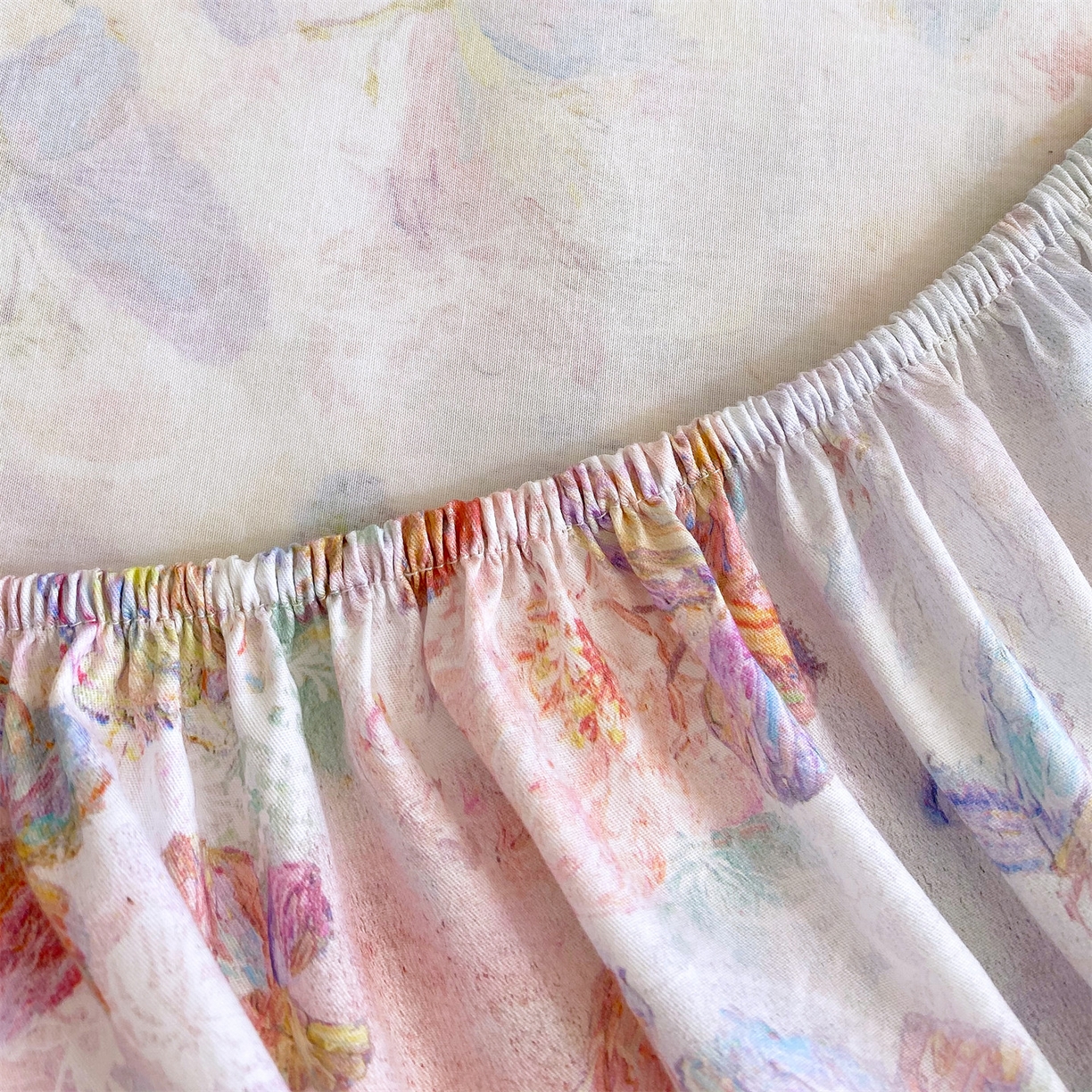 91家纺网 家纺一手货源 找家纺 宝齐莱家纺 2026新款全棉纯棉活性印花单床笠床笠单件 梦幻城堡