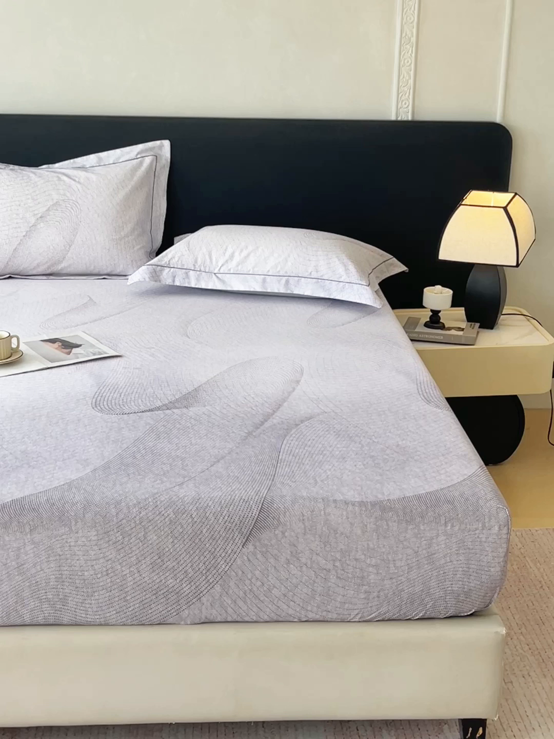 91家纺网 家纺一手货源 找家纺 宝齐莱家纺 2026新款全棉纯棉活性印花单床笠床笠单件 梦想家