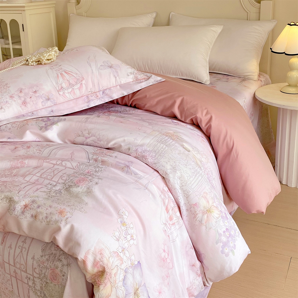 91家纺网 家纺一手货源 找家纺 （总）宝齐莱家纺 2026新款全棉纯棉活性印花单被套被套单件单品被套