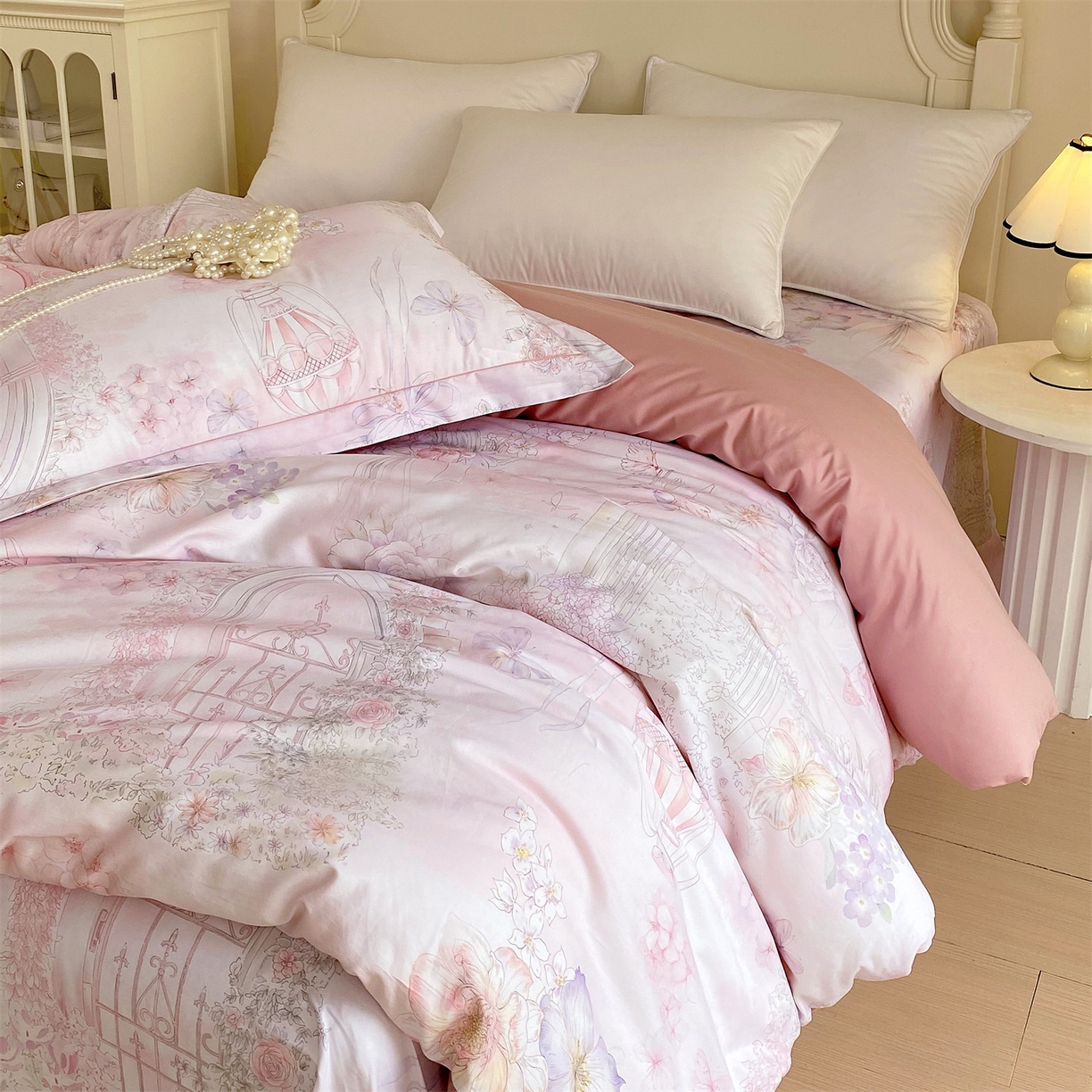 91家纺网 家纺一手货源 找家纺 （总）宝齐莱家纺 2026新款全棉纯棉活性印花单被套被套单件单品被套