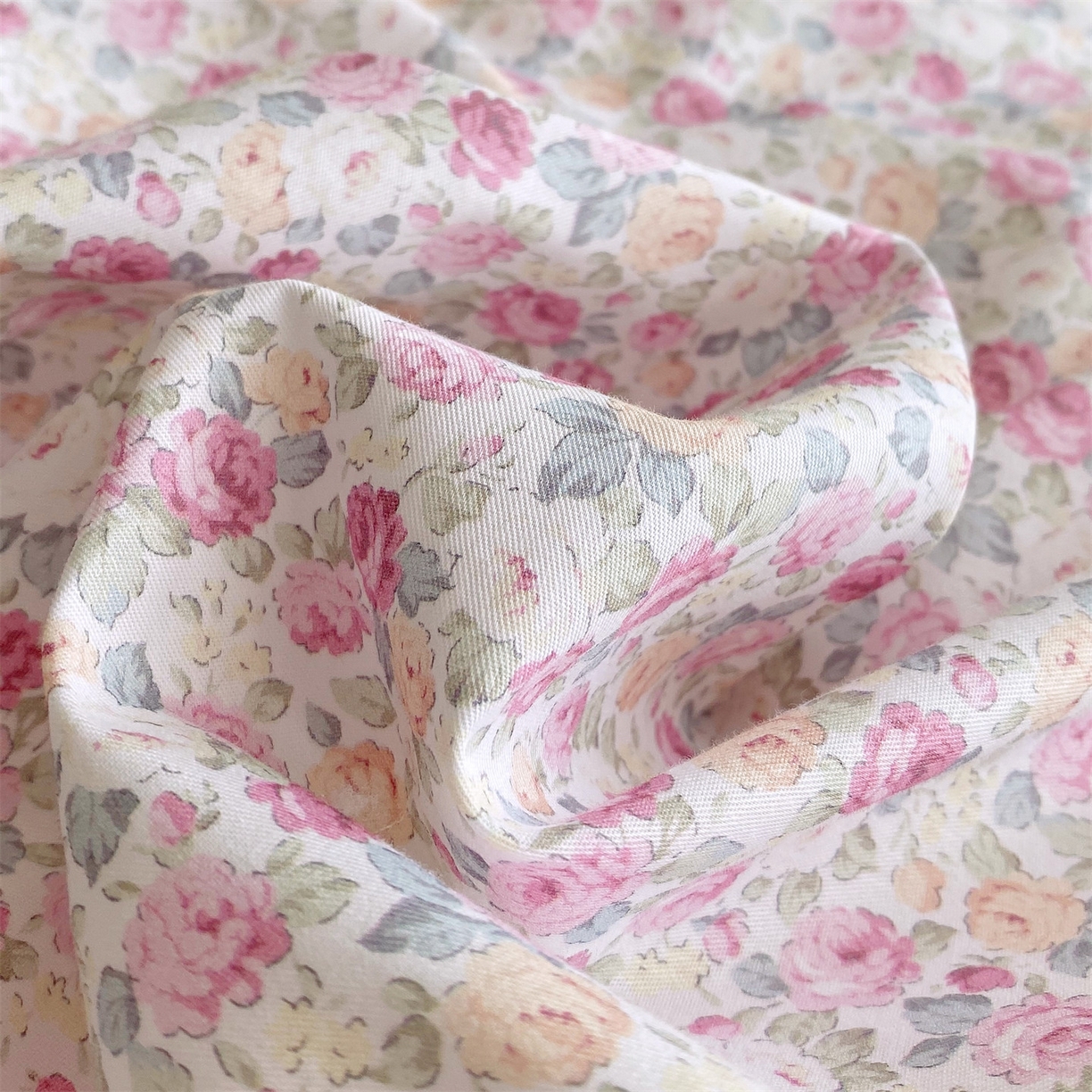 91家纺网 家纺一手货源 找家纺 宝齐莱家纺 2026新款全棉纯棉活性印花单被套被套单件单品被套 花姿漫