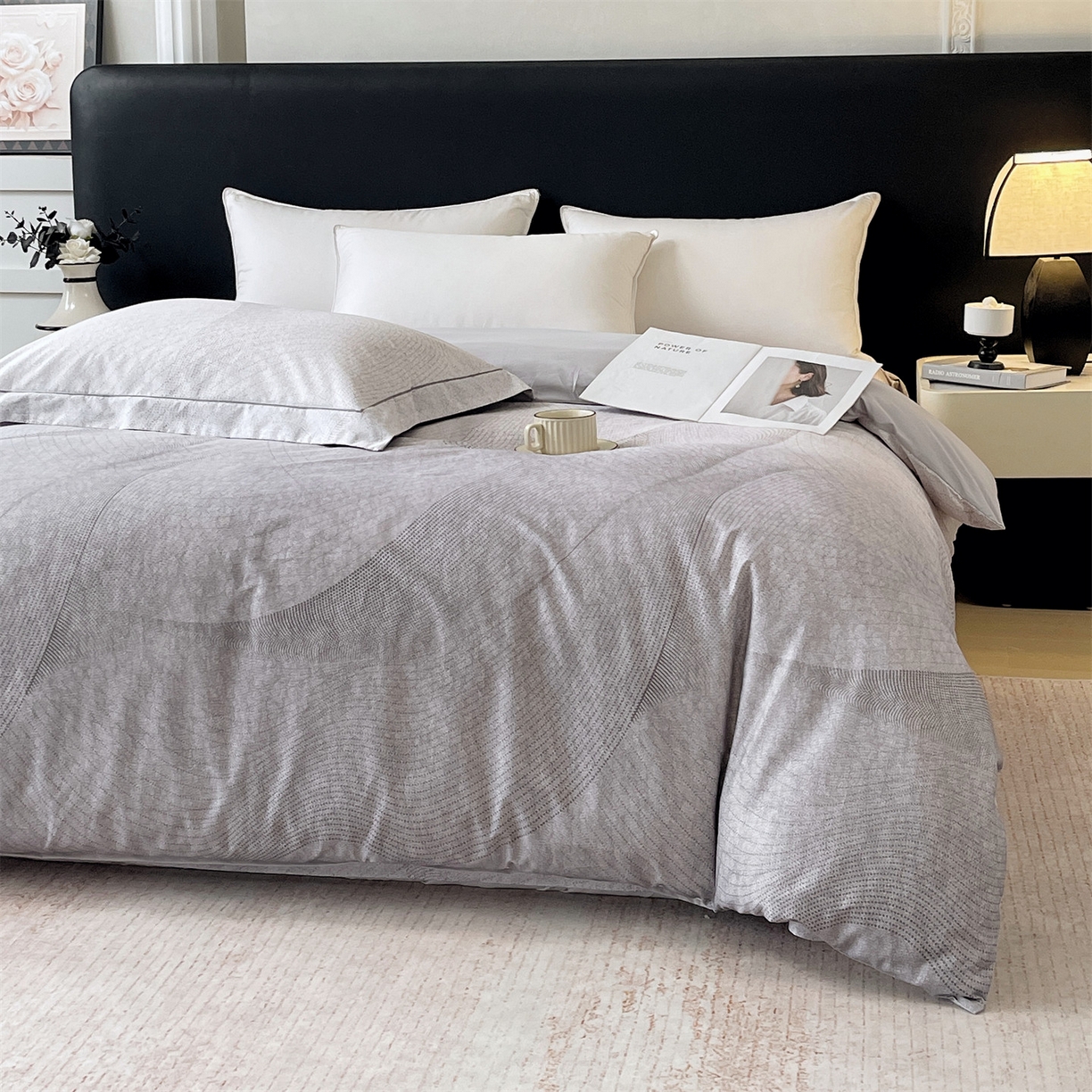 91家纺网 家纺一手货源 找家纺 宝齐莱家纺 2026新款全棉纯棉活性印花单被套被套单件单品被套 梦想家