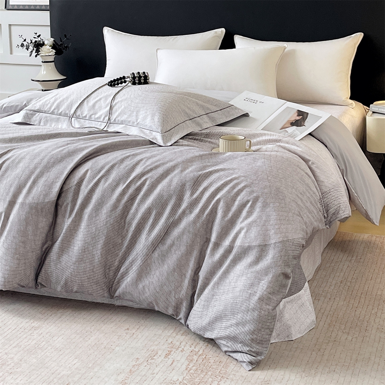 91家纺网 家纺一手货源 找家纺 宝齐莱家纺 2026新款全棉纯棉活性印花单被套被套单件单品被套 梦想家