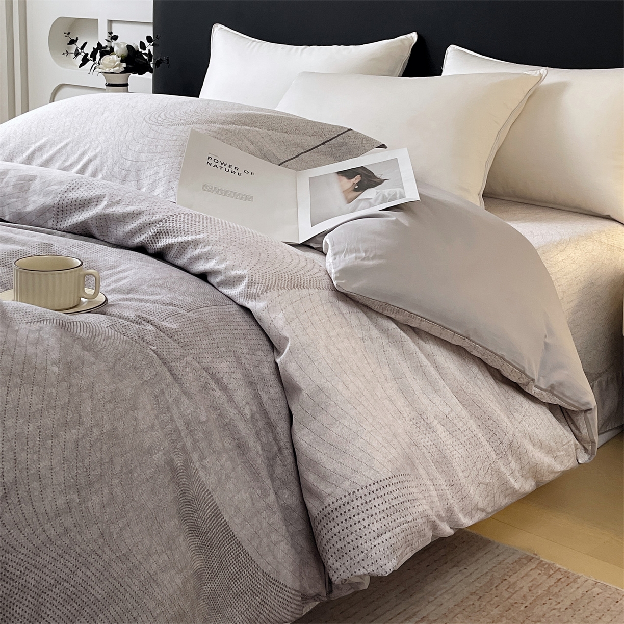 91家纺网 家纺一手货源 找家纺 宝齐莱家纺 2026新款全棉纯棉活性印花单被套被套单件单品被套 梦想家