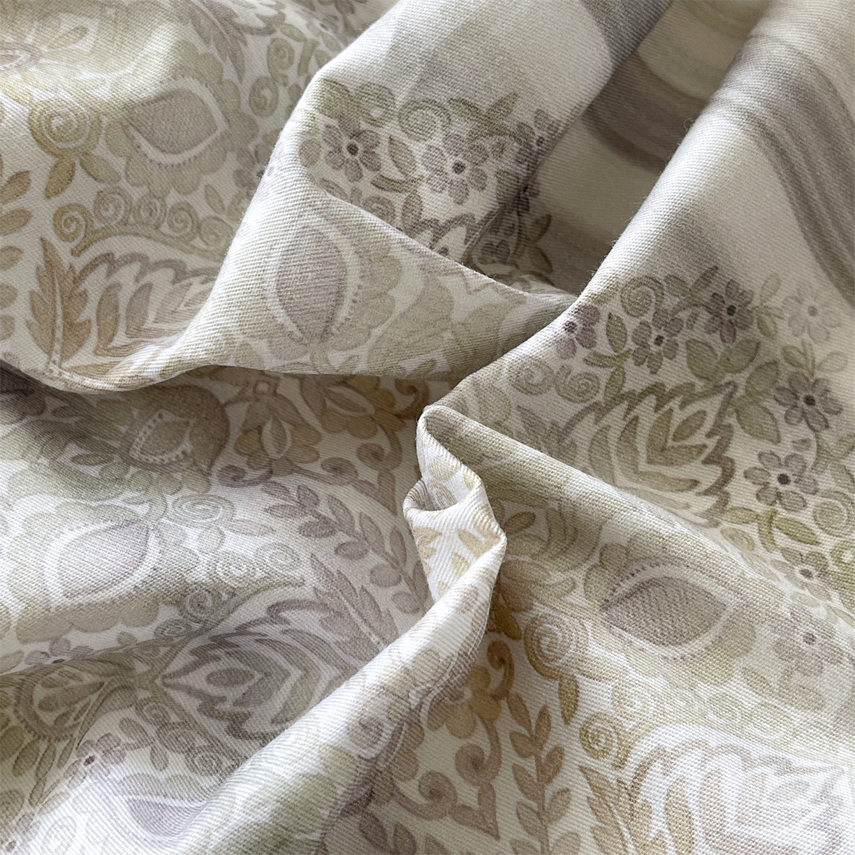 91家纺网 家纺一手货源 找家纺 宝齐莱家纺 2026新款全棉纯棉活性印花单被套被套单件单品被套 时光记忆