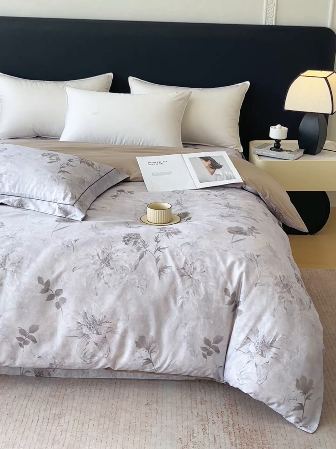 91家纺网 家纺一手货源 找家纺 宝齐莱家纺 2026新款全棉纯棉活性印花单被套被套单件单品被套 忆江南