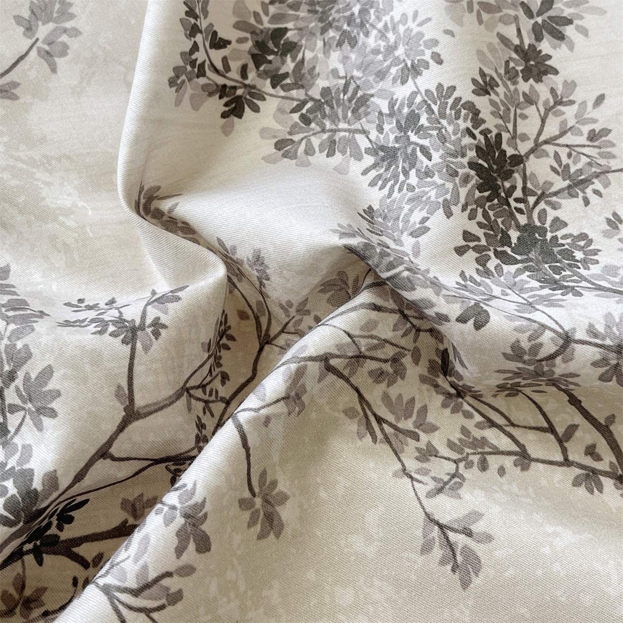 91家纺网 家纺一手货源 找家纺 宝齐莱家纺 2026新款全棉纯棉活性印花单被套被套单件单品被套 月光森林