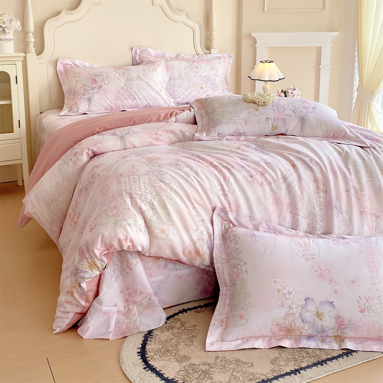 91家纺网 家纺一手货源 找家纺 （总）宝齐莱家纺 2026新款全棉纯棉活性印花四件套