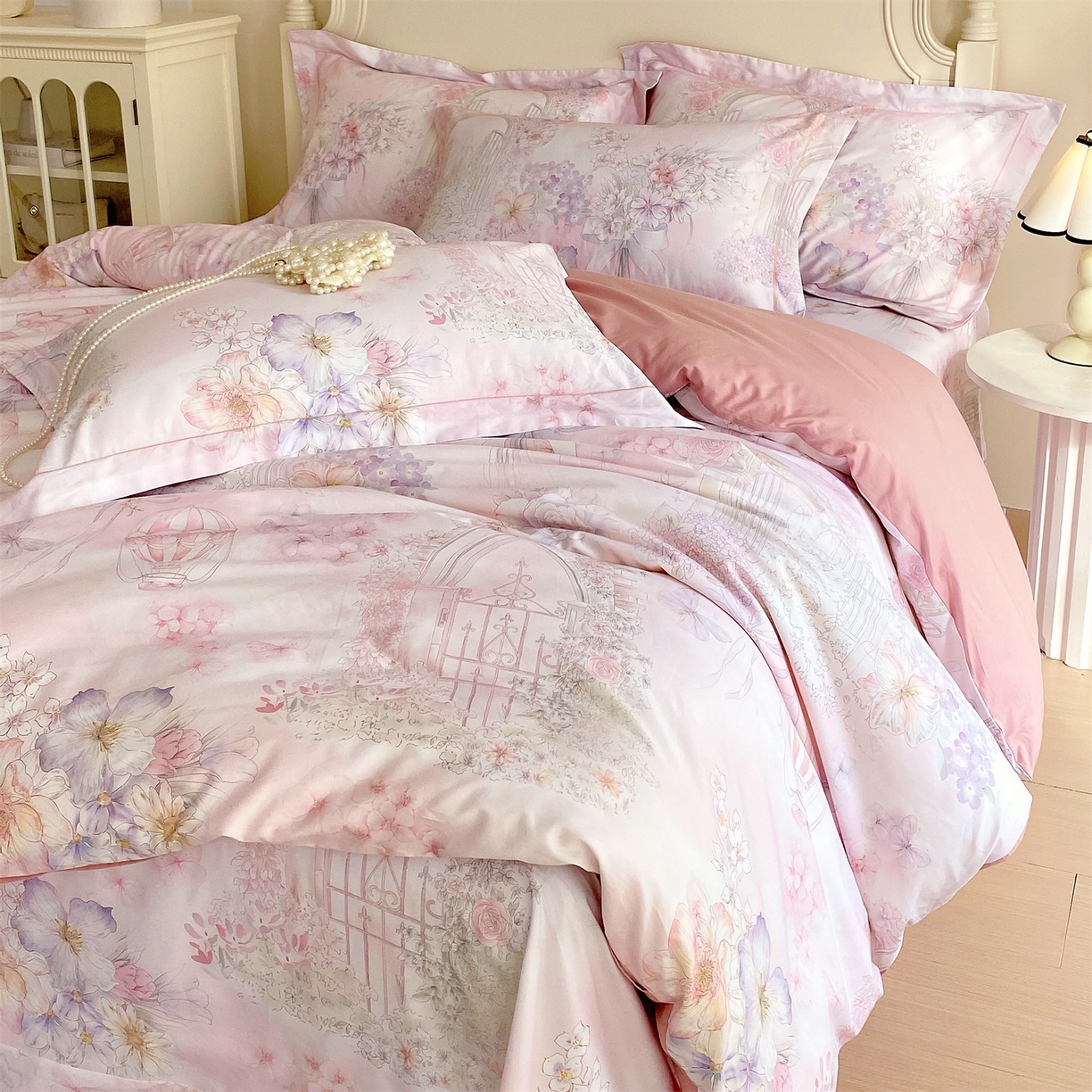 91家纺网 家纺一手货源 找家纺 （总）宝齐莱家纺 2026新款全棉纯棉活性印花四件套