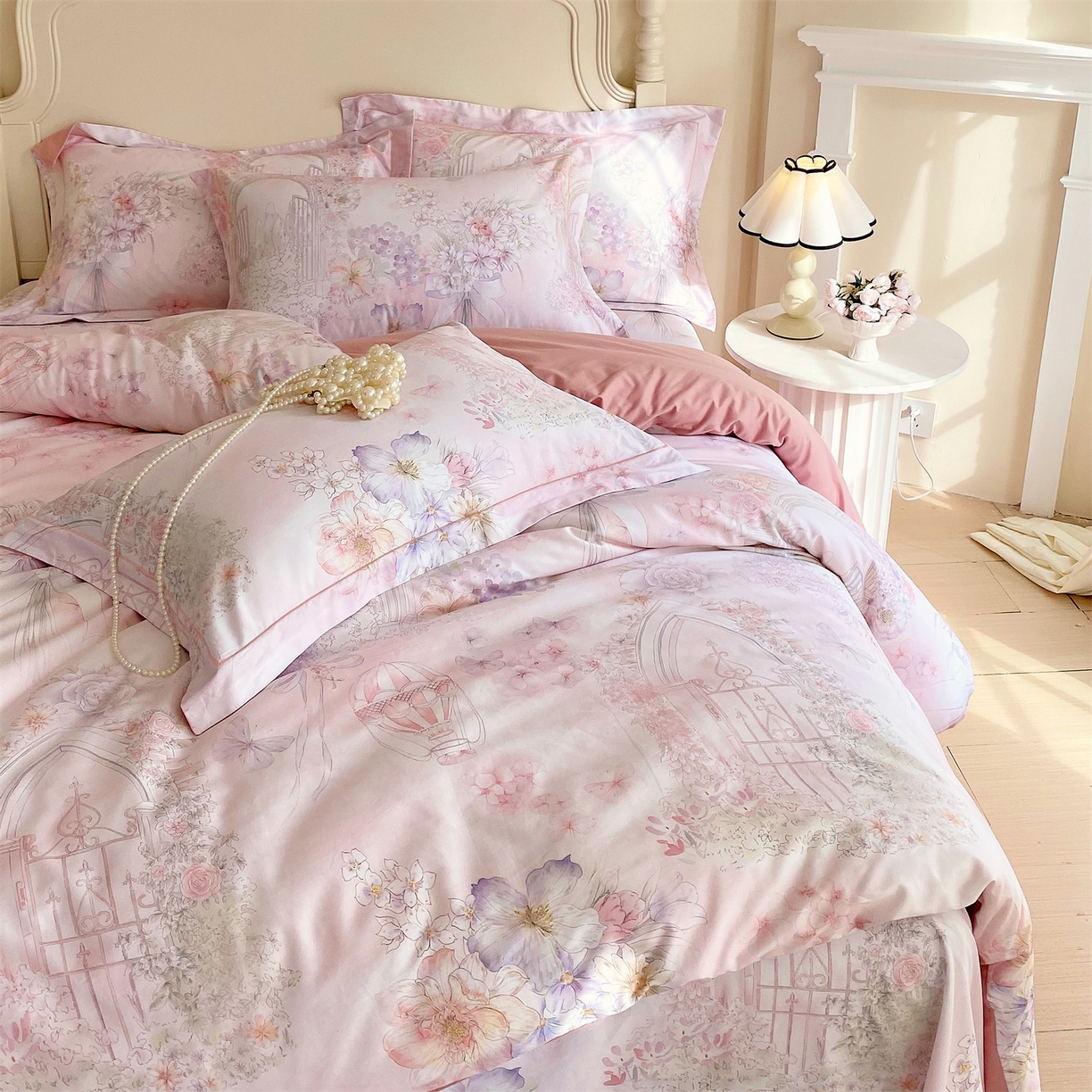 91家纺网 家纺一手货源 找家纺 （总）宝齐莱家纺 2026新款全棉纯棉活性印花四件套