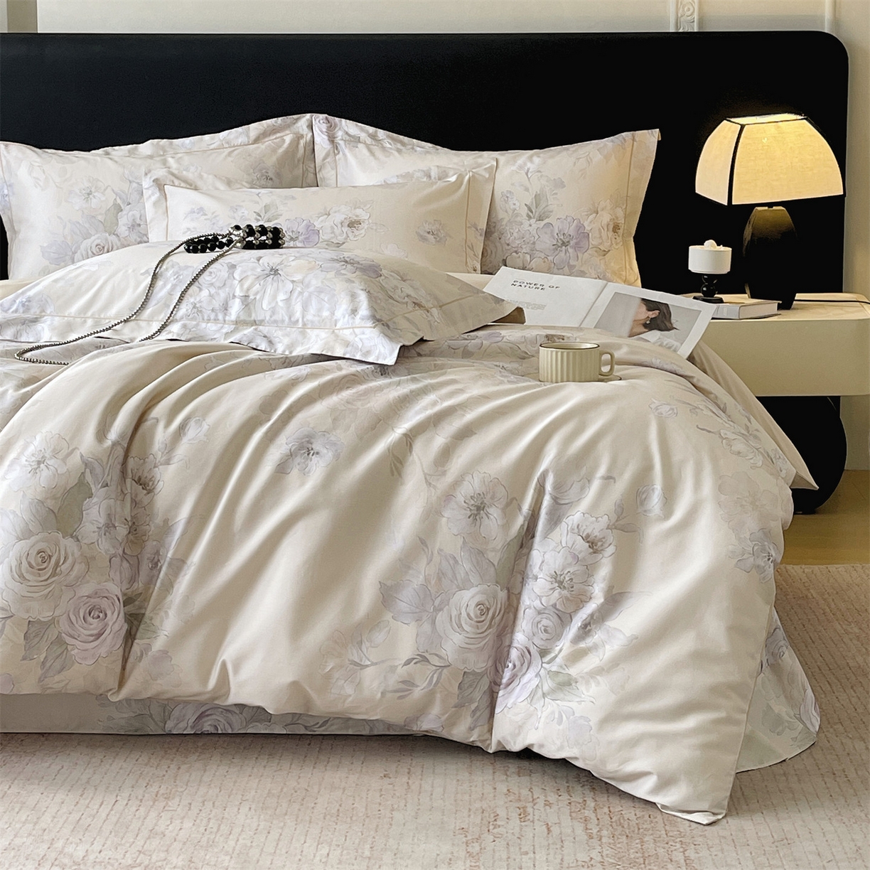 91家纺网 家纺一手货源 找家纺 （总）宝齐莱家纺 2026新款全棉纯棉活性印花四件套