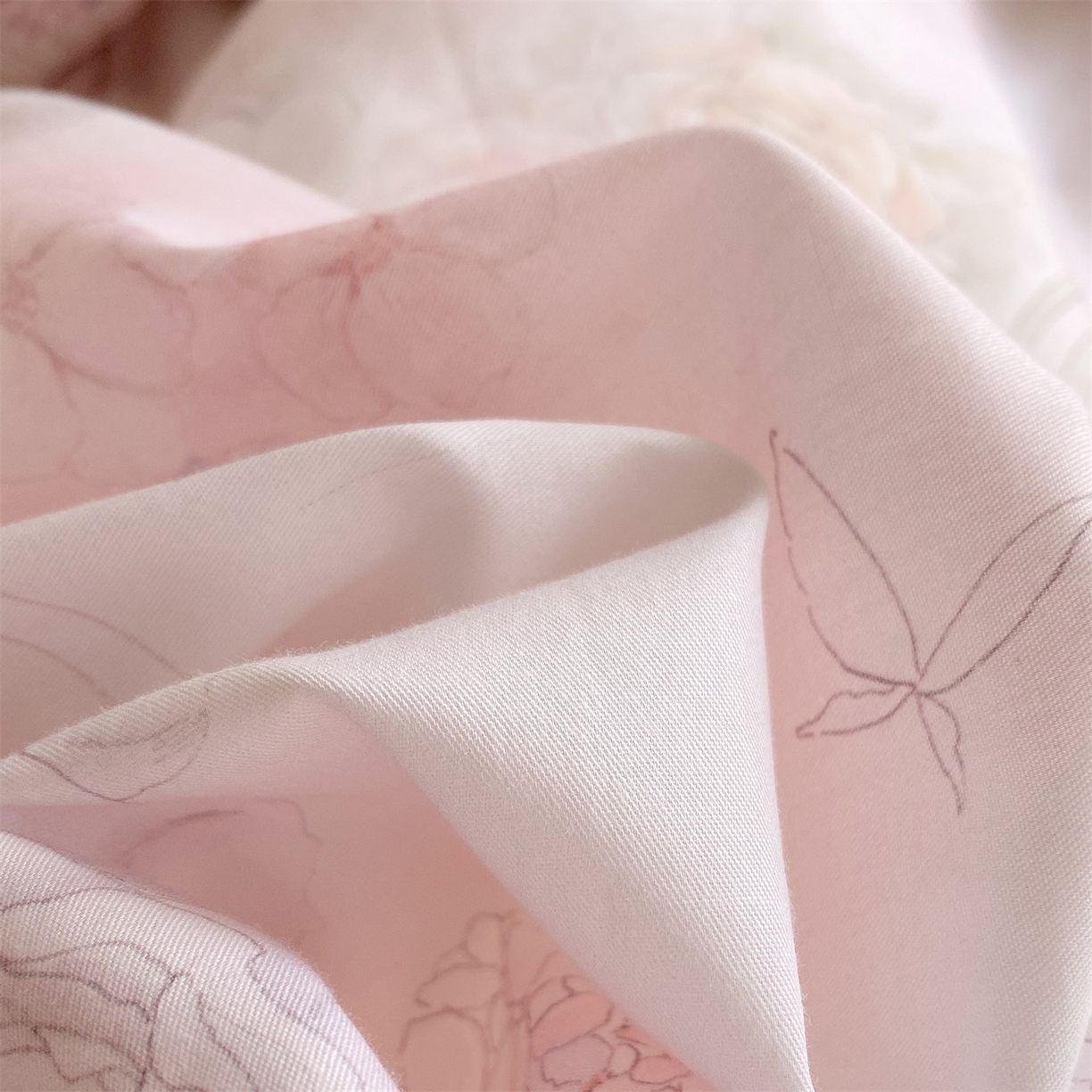 91家纺网 家纺一手货源 找家纺 宝齐莱家纺 2026新款全棉纯棉活性印花四件套 公主乐园