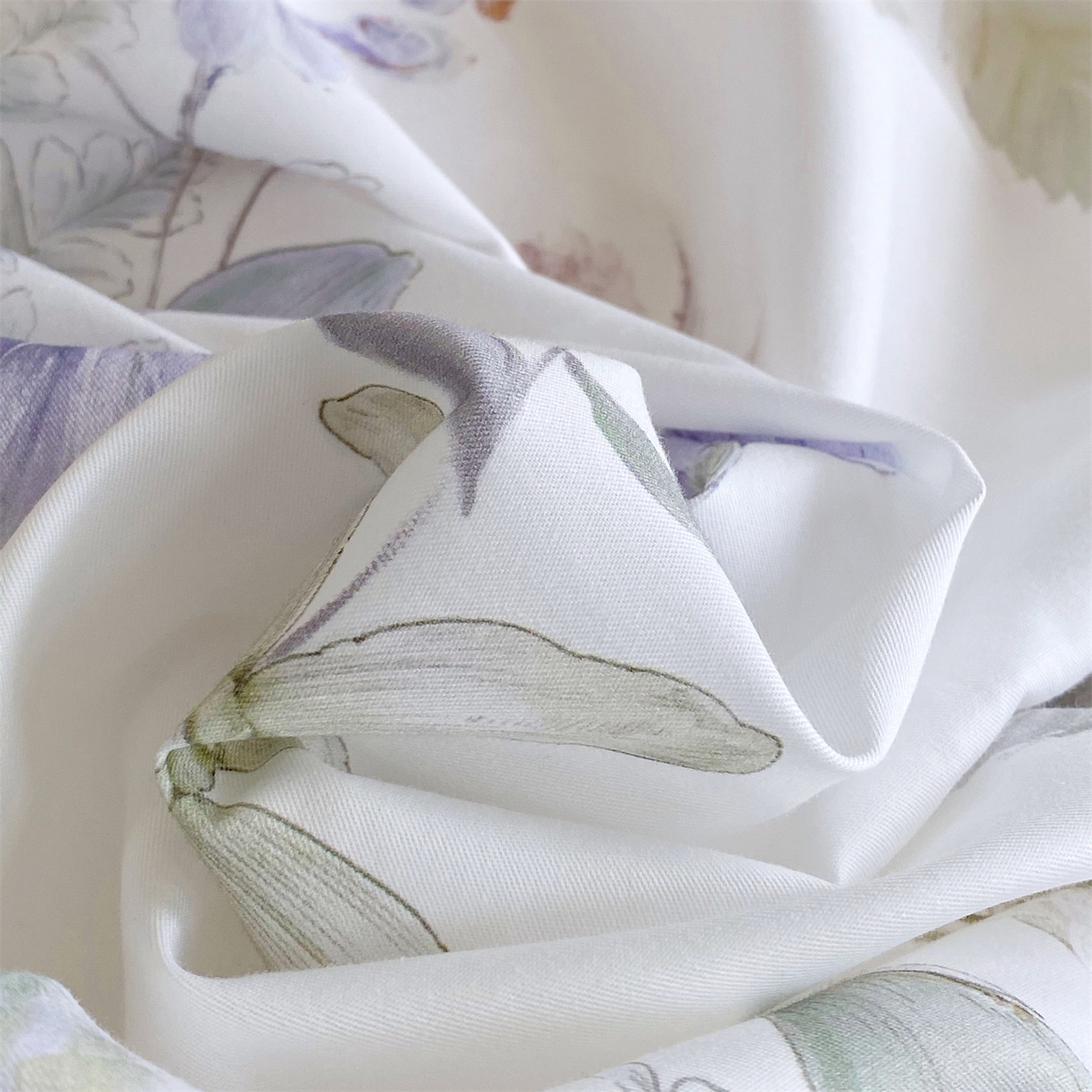 91家纺网 家纺一手货源 找家纺 宝齐莱家纺 2026新款全棉纯棉活性印花四件套 浪漫花季