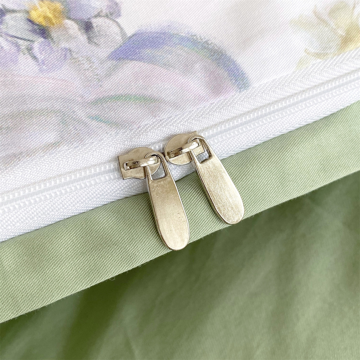 91家纺网 家纺一手货源 找家纺 宝齐莱家纺 2026新款全棉纯棉活性印花四件套 浪漫花季