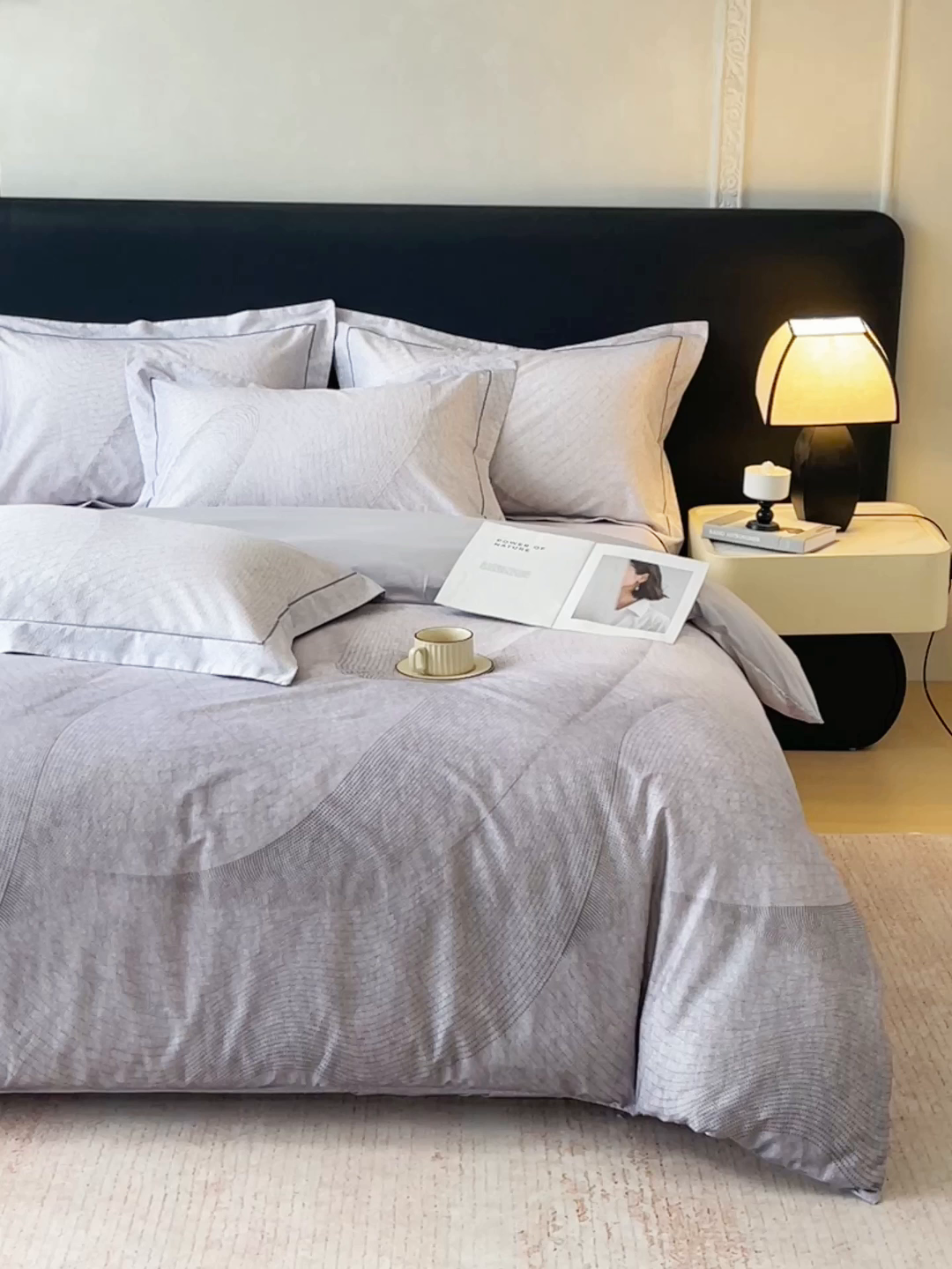 91家纺网 家纺一手货源 找家纺 宝齐莱家纺 2026新款全棉纯棉活性印花四件套 梦想家